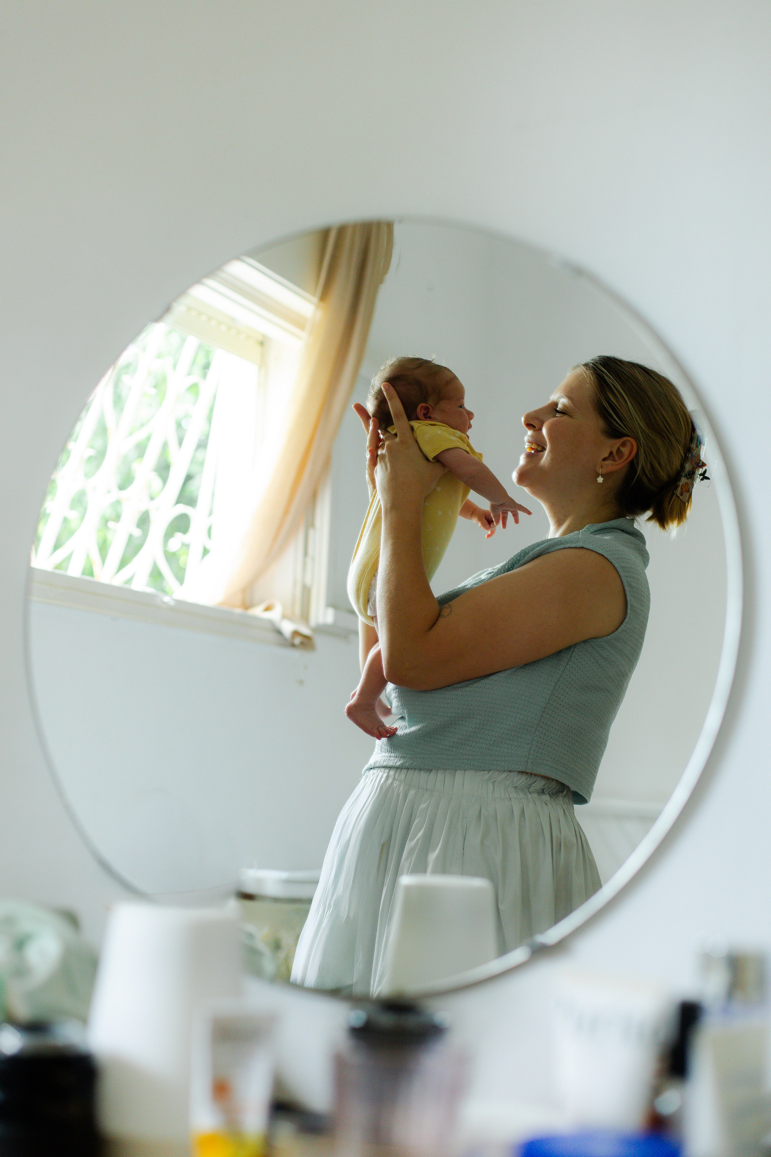 Ella 2 month. Family photographer in Israel