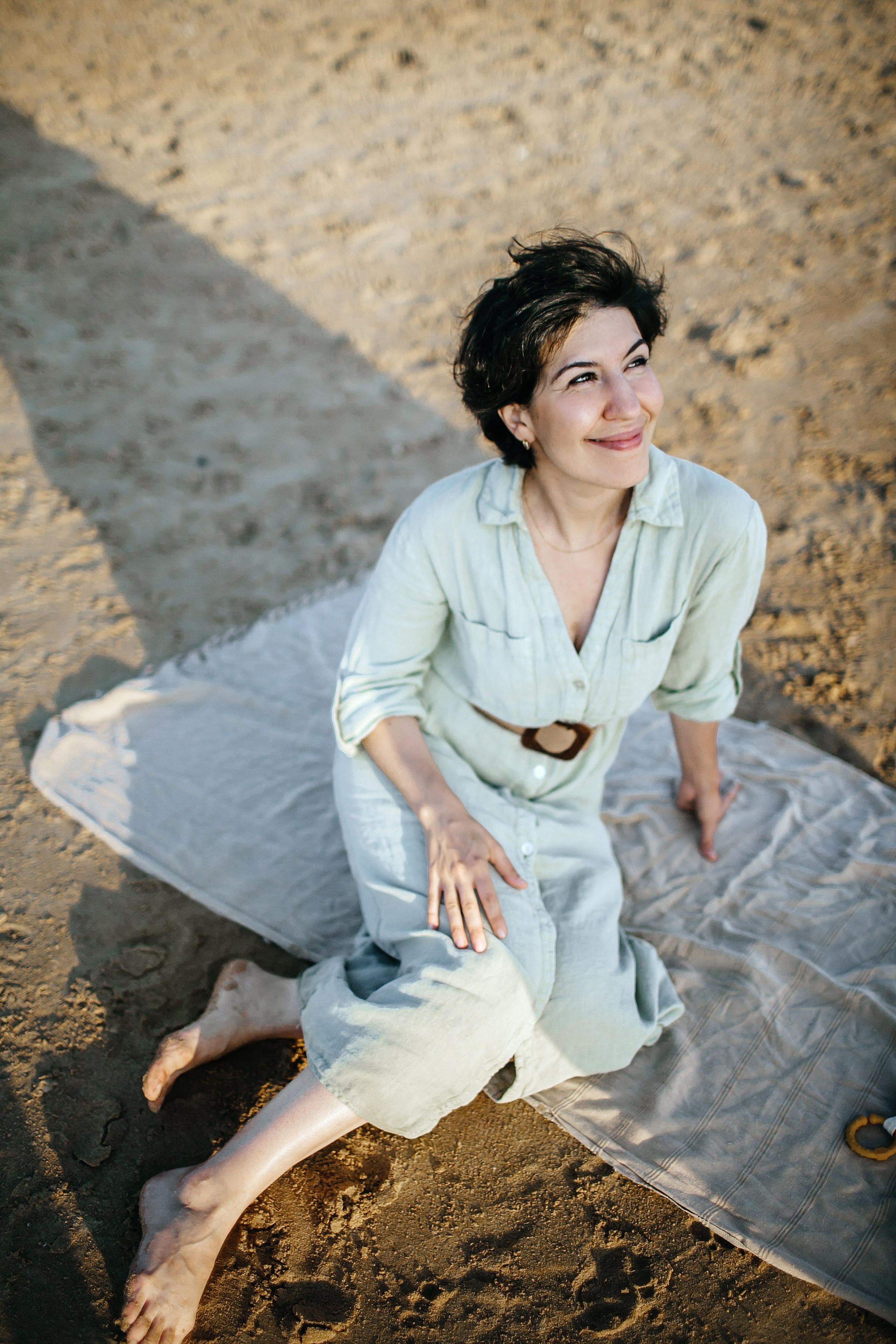 Studentim beach / Eithan 9 month. Family photographer in Israel