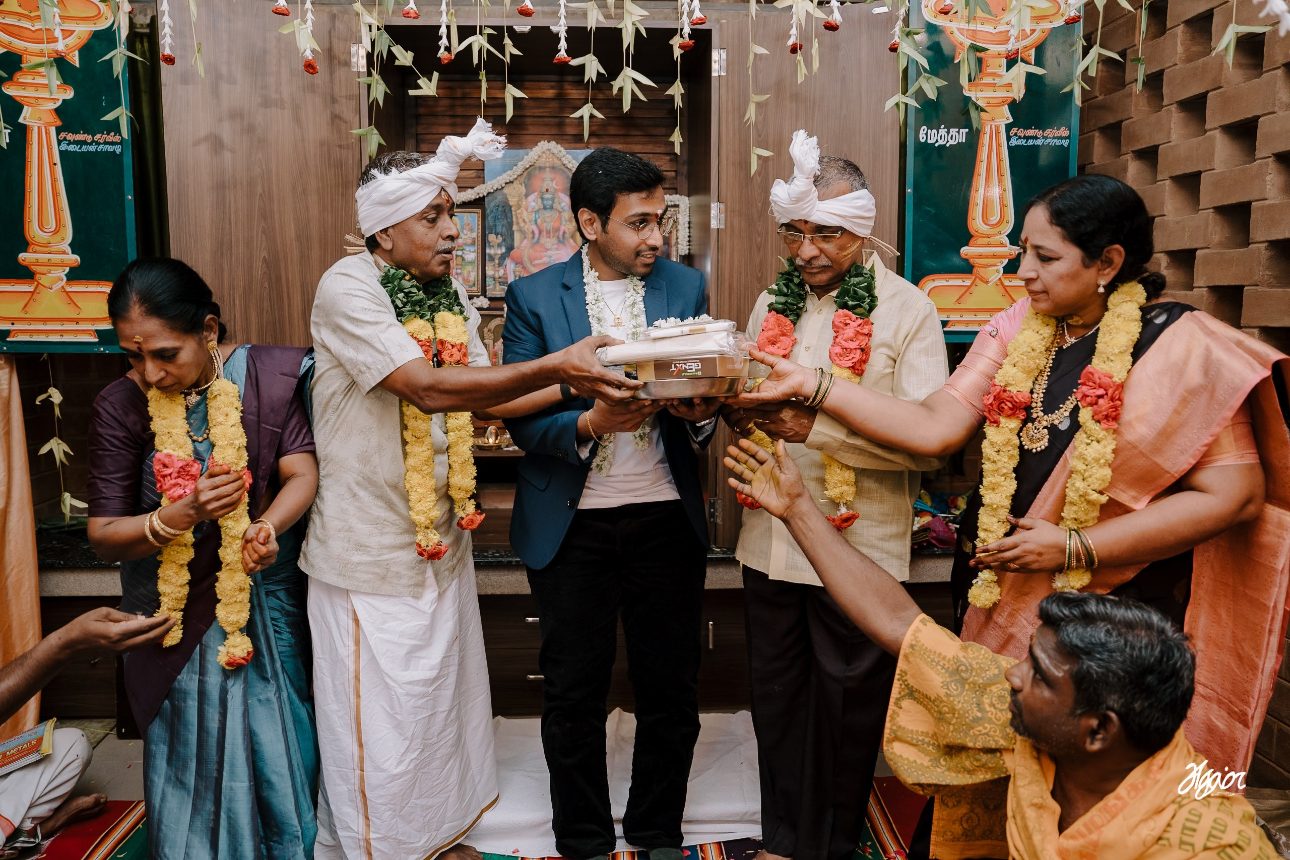 Wedding documentary photography in Pondicherry. Agam Vizha