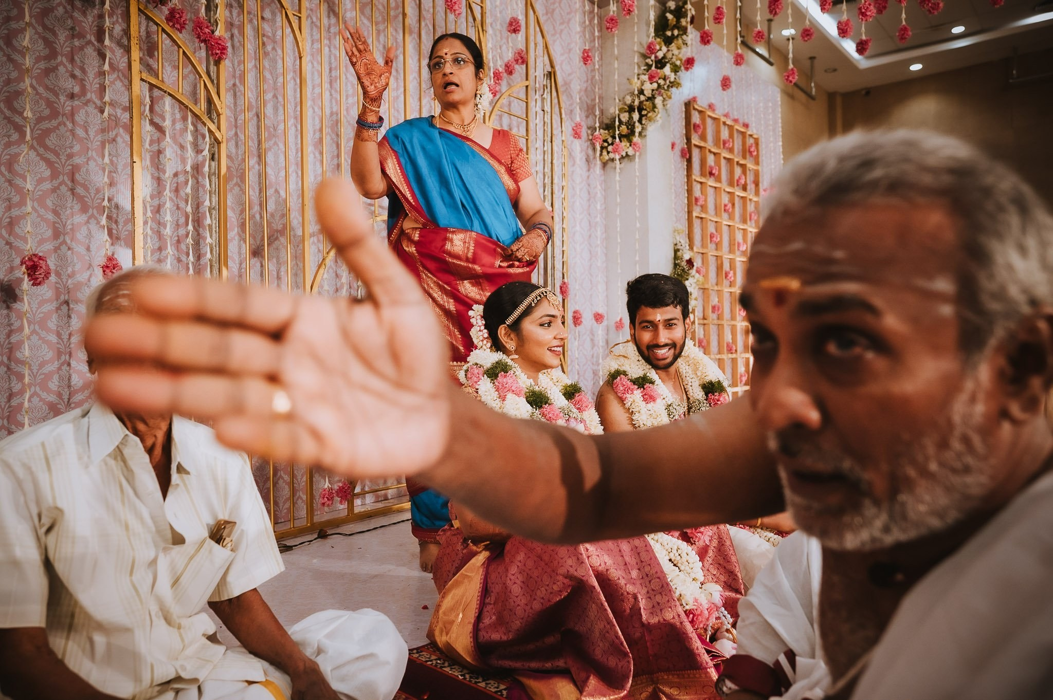 Candid TamBrahm Wedding Photography: Four Points by Sheraton Mahabalipuram