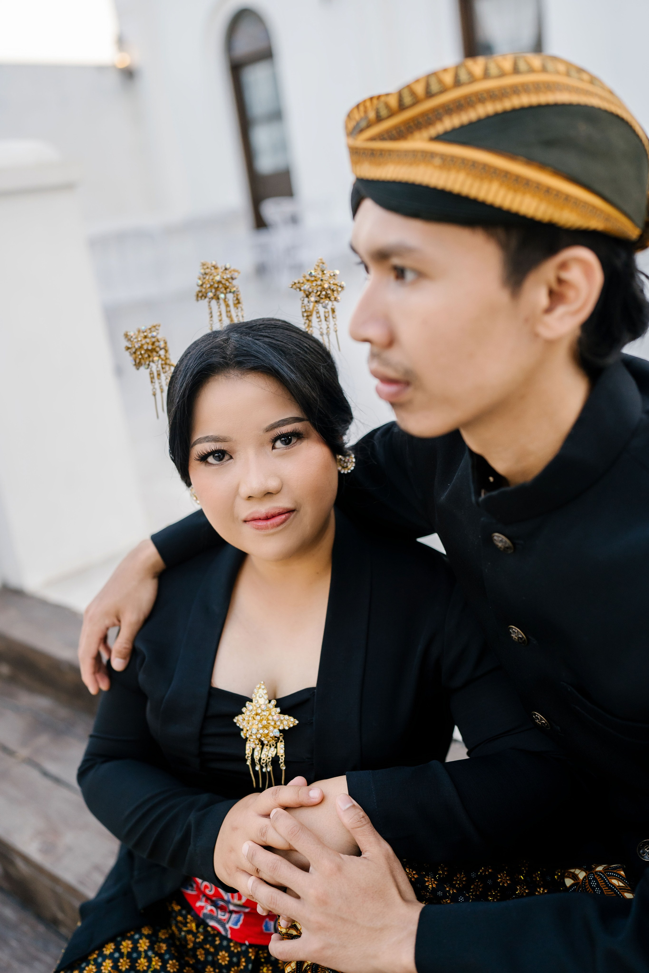Prewedding Photo Shoot with Javanese style. Female Photographer in Bali