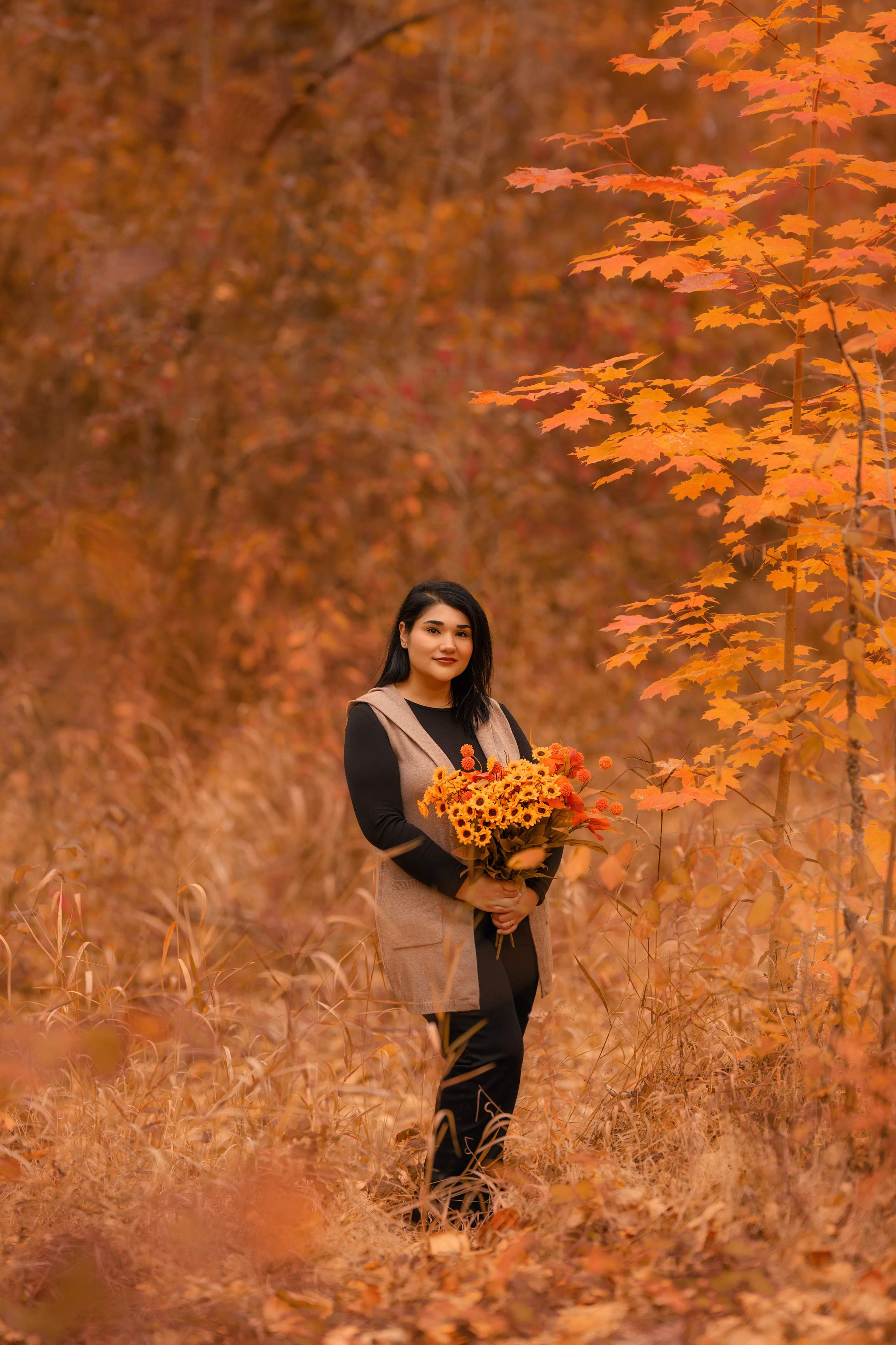 Karina and her family. Wedding & family photography in Seattle area. Helen Michelle photographer