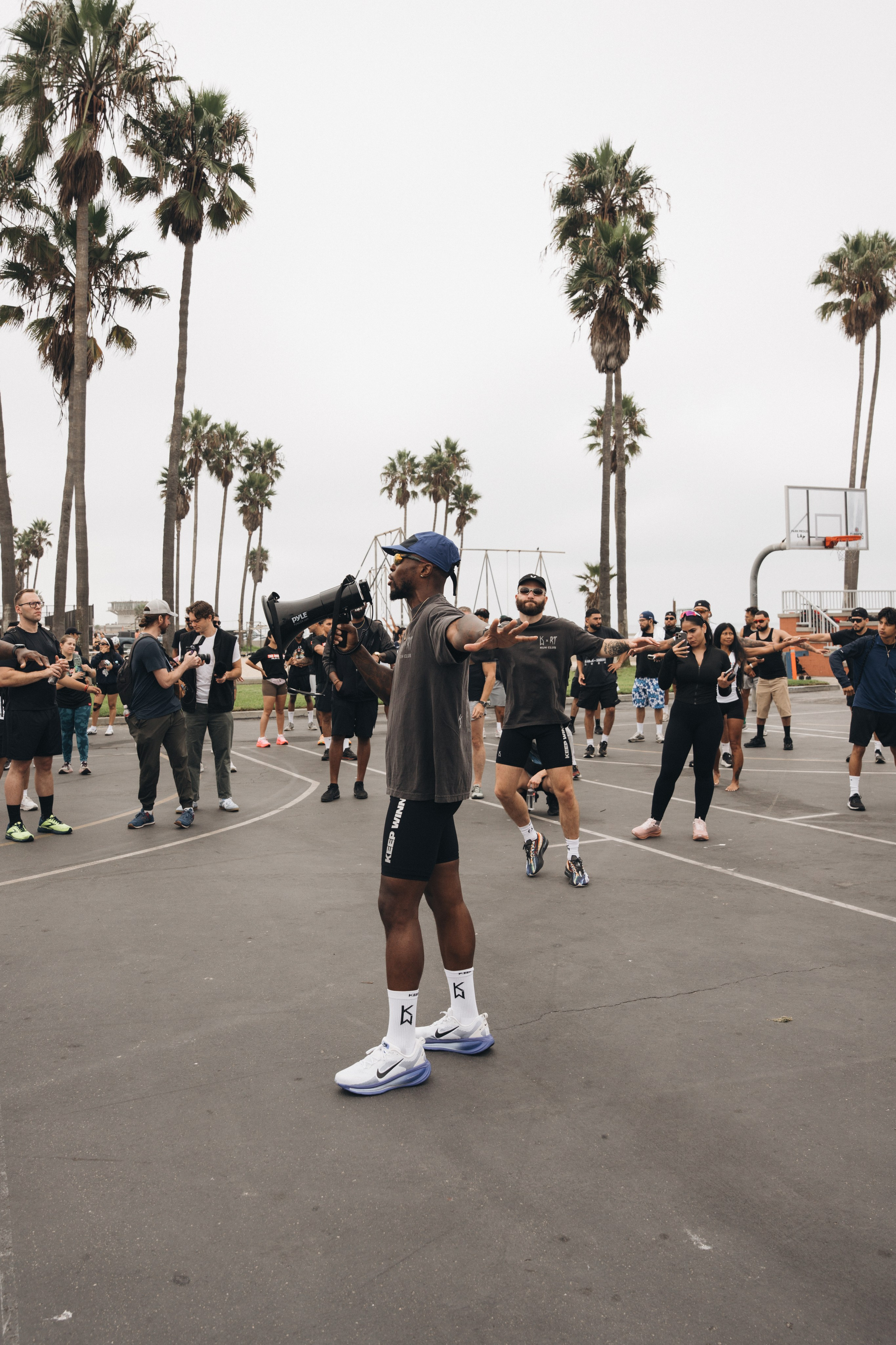 Keep Winning & Revenge Tour Run Club. Santa Monica based photographer Kristina Vasilenko