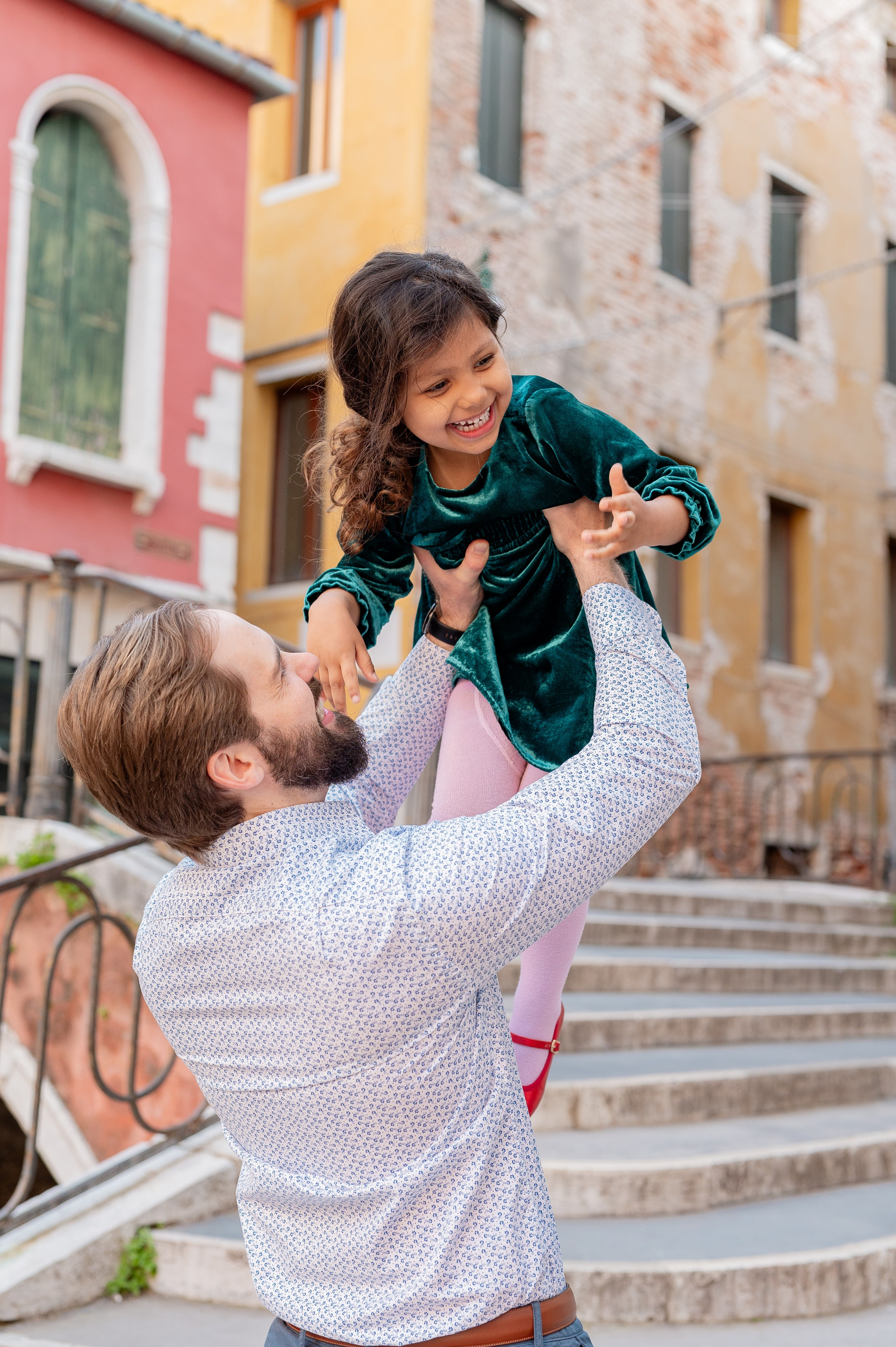 Family photoshoot in Venice. Фотограф в Венеции Anna Terzi