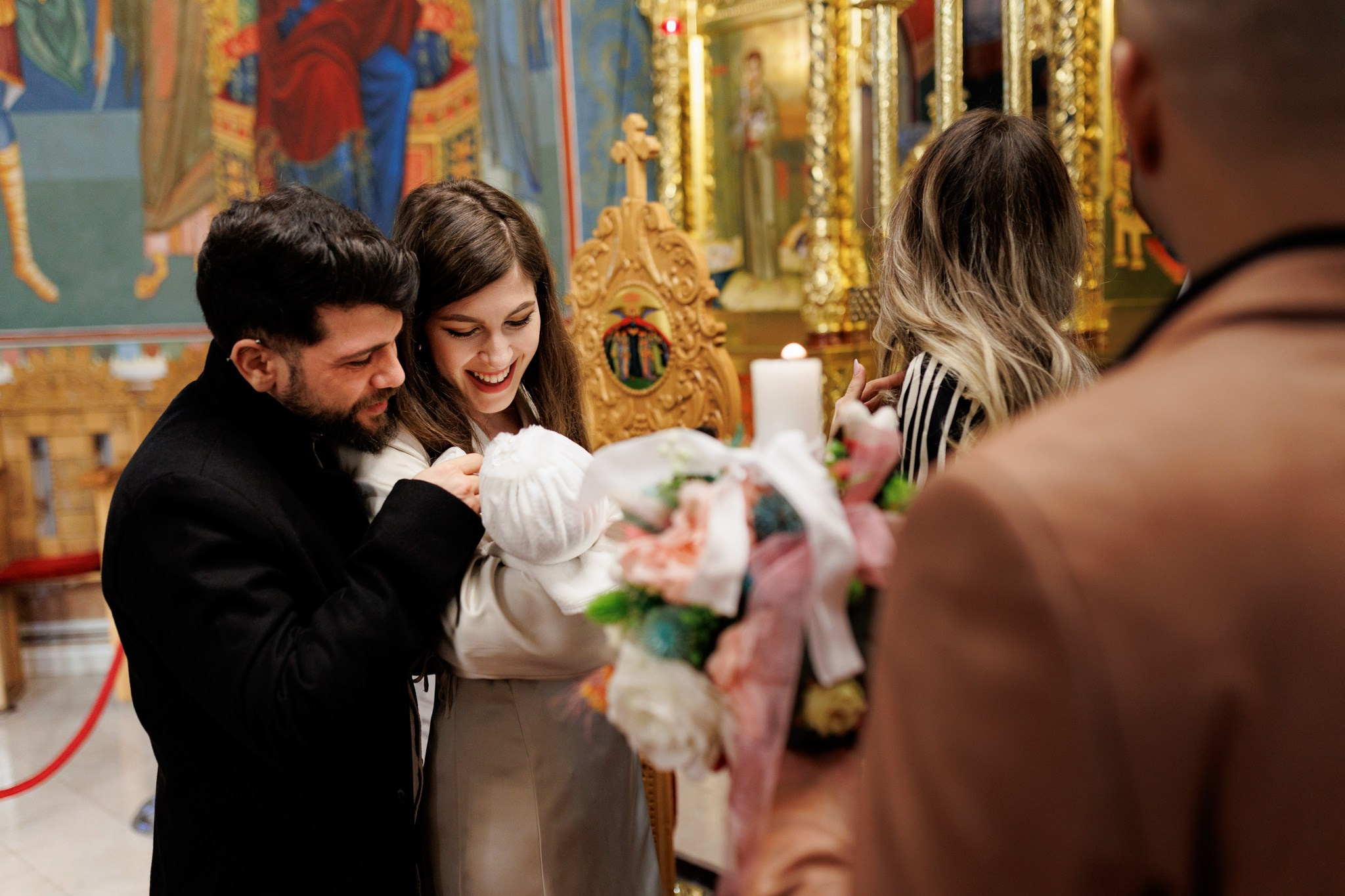 Leah Ania. Wedding Photographer in Bucharest — Manu Ivanciu | Baptism photographer