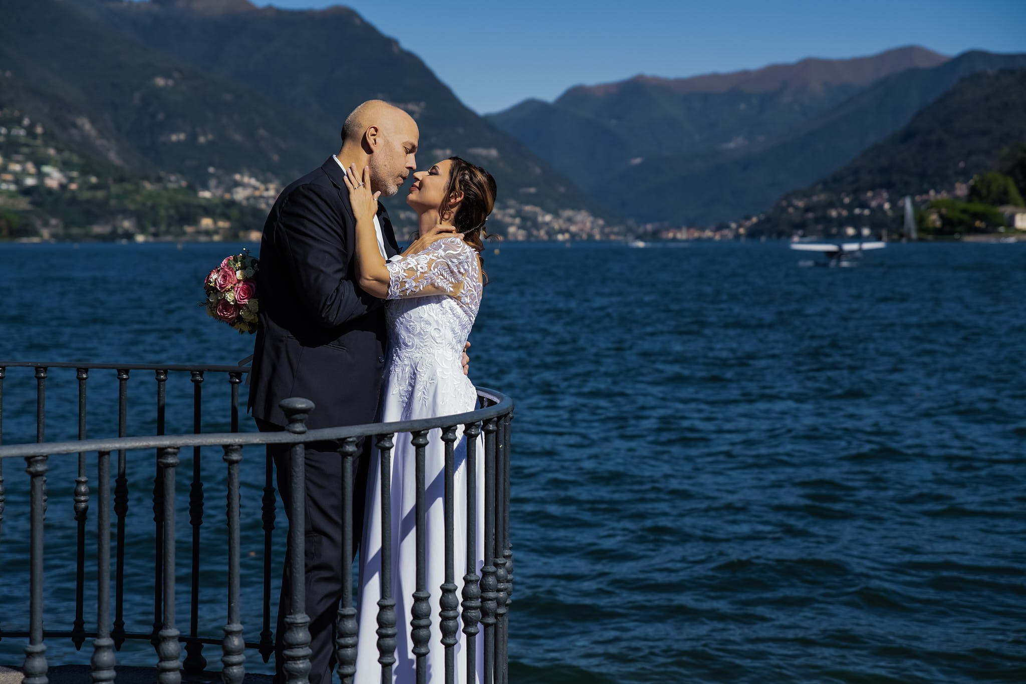 Karin & Guido. Fotografo matrimonio Lago di Como Ferrari Media Production
