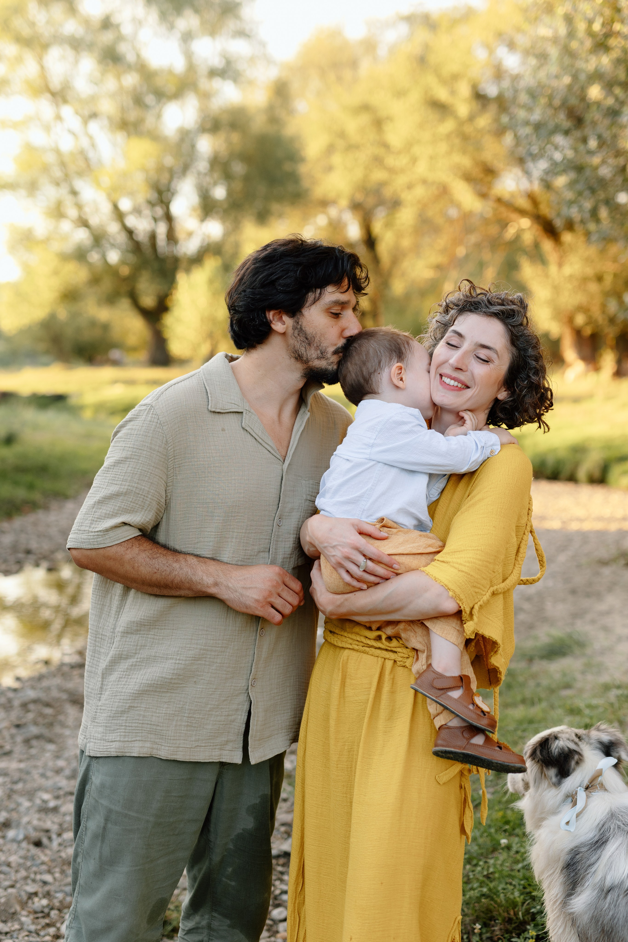Cristina, George & Ian — Family. Main