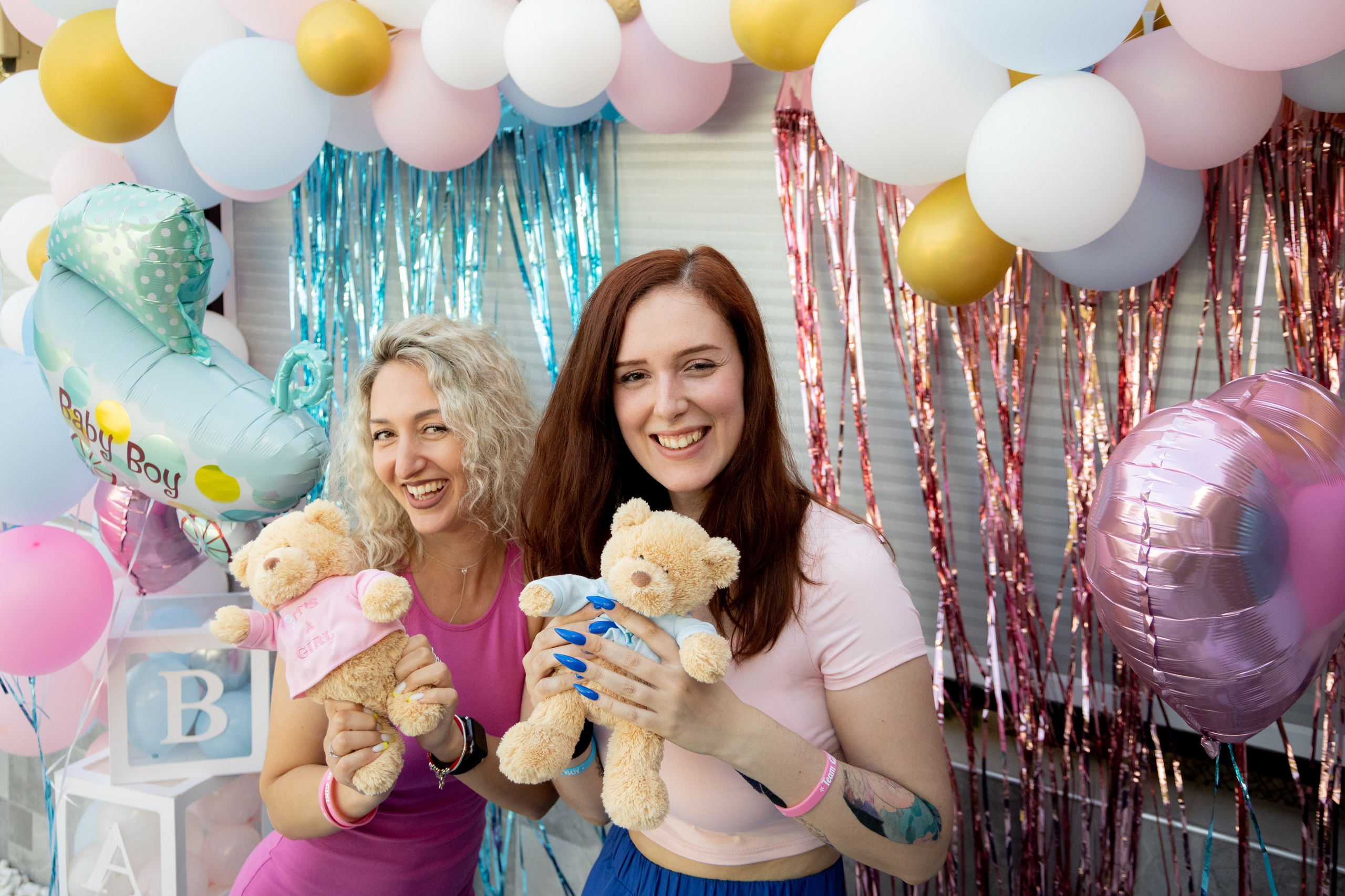 Gender Party for Alina and Michael. Home