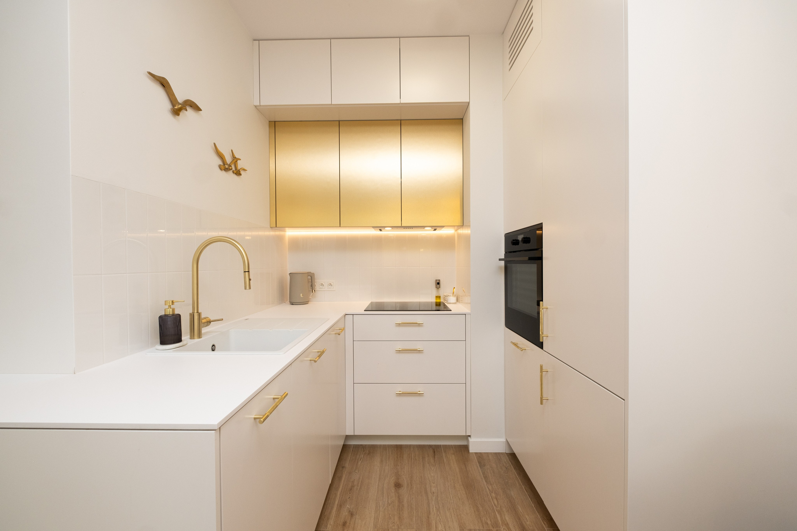 Przytulny apartament z tarasem — Zdjęcia nieruchomości. Fotograf nieruchomości