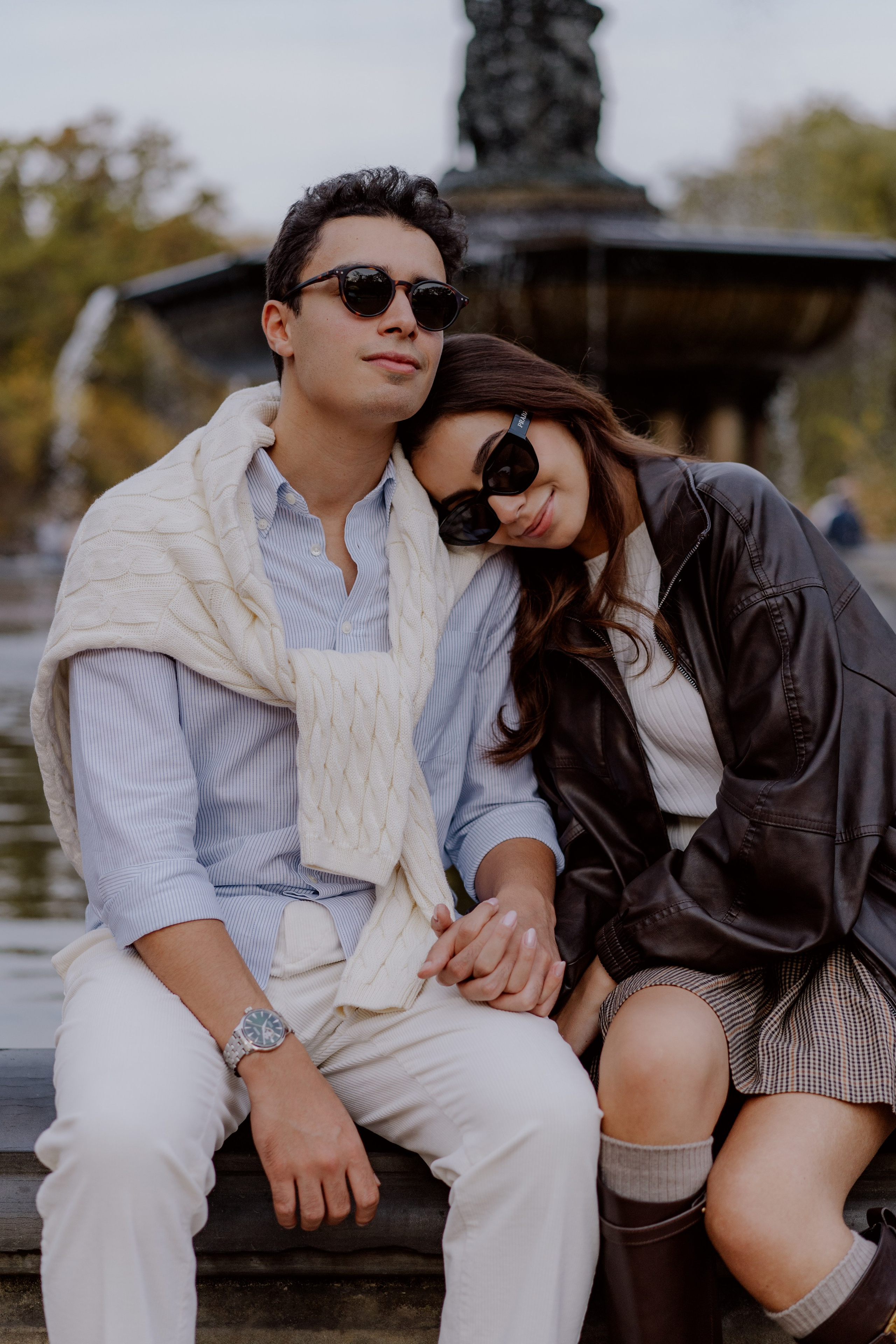 Proposal in Central Park. M Atelier | Art Portraits