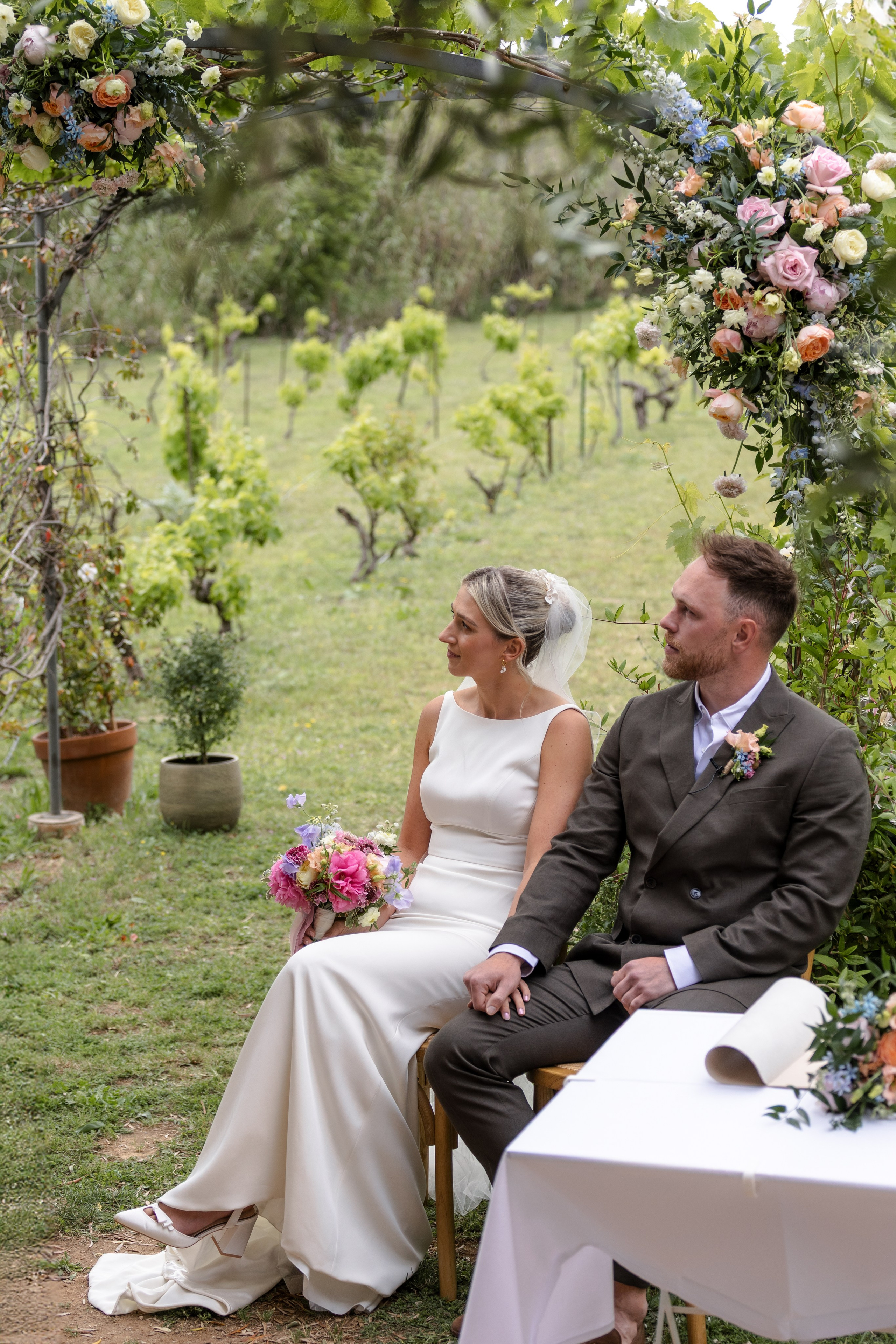 Свадьба в Château Du Puits Es Pratx — яркий день на юге Франции. Евгения Смирнова — Ваш фотограф в Тулузе и на юго-западе Франции