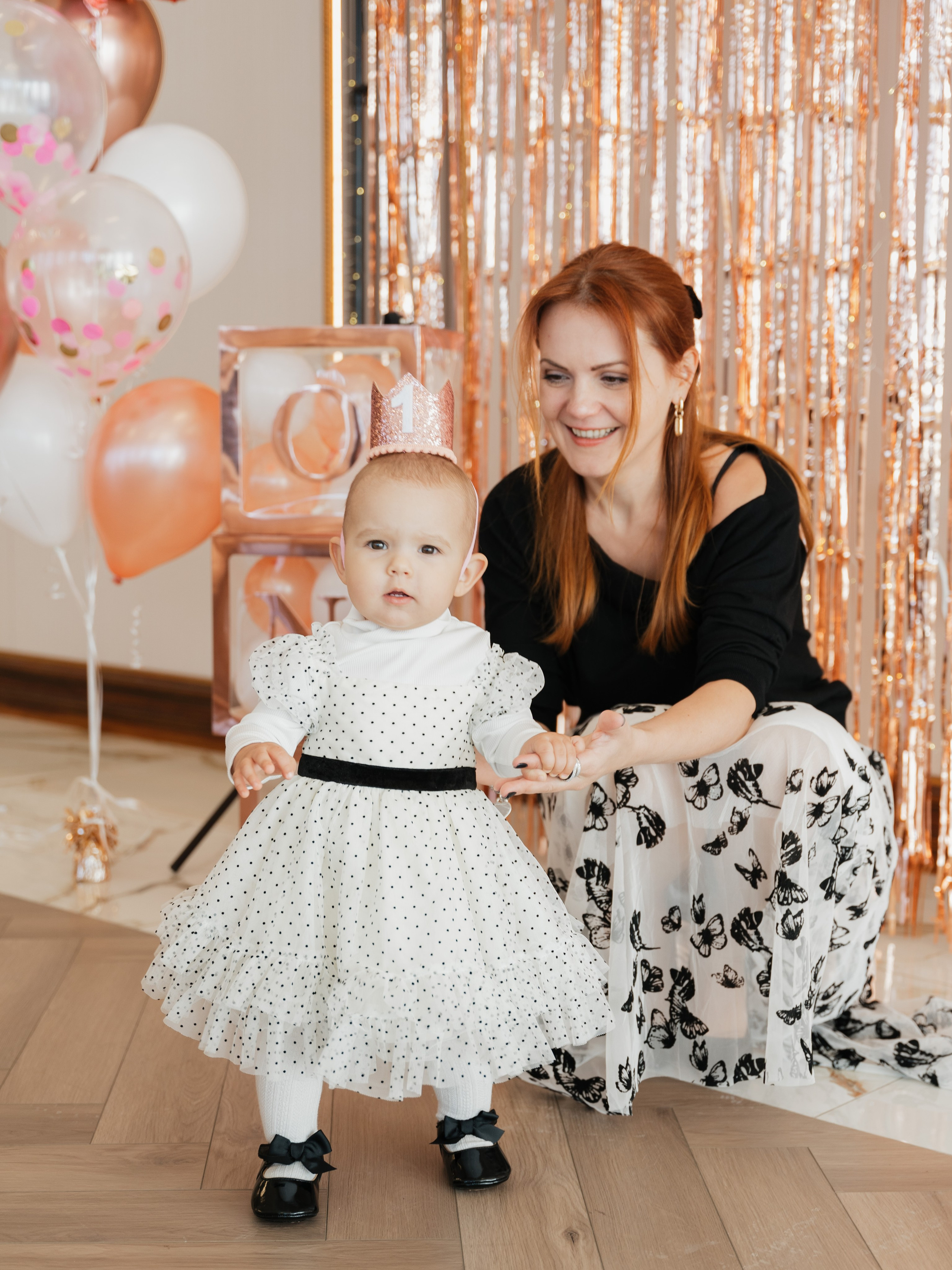 First birthday photoshoot Emily