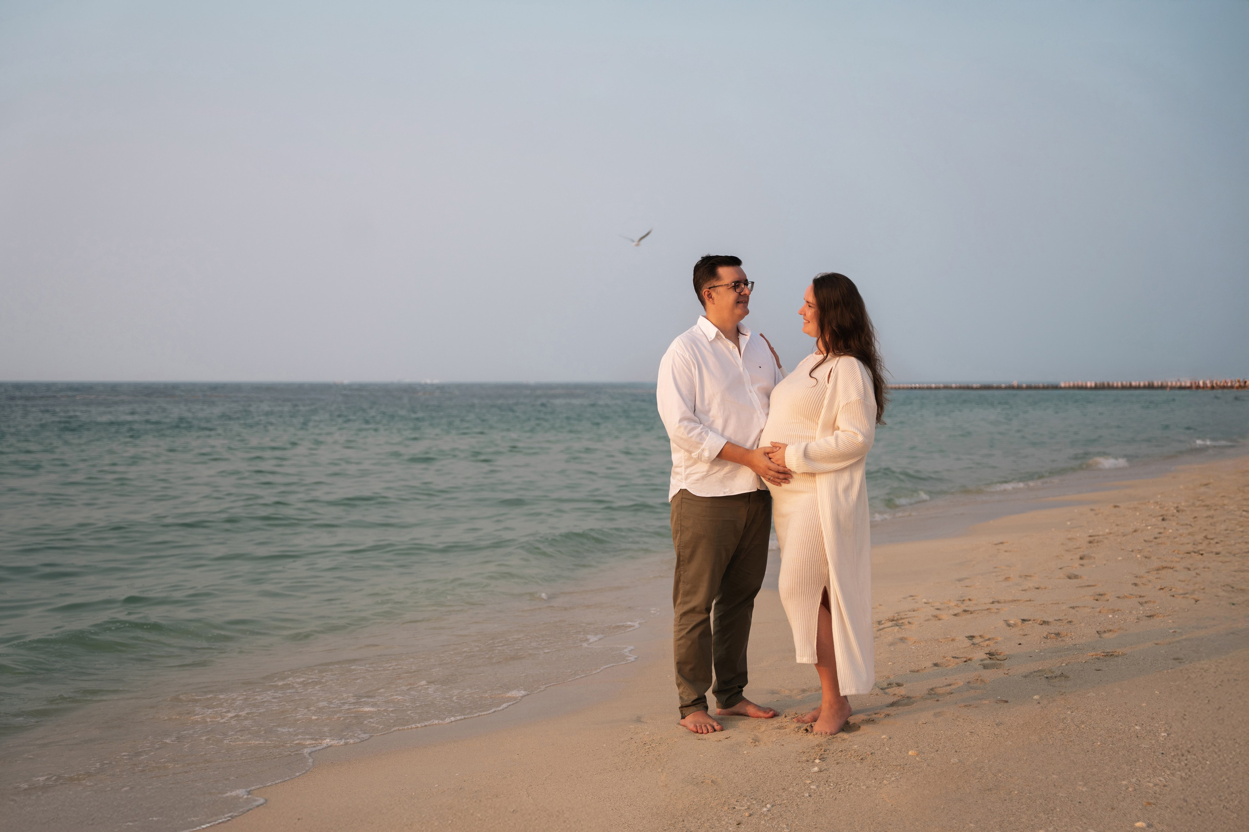 Beach sunset. Angela Iakovleva — Family Photographer in Dubai