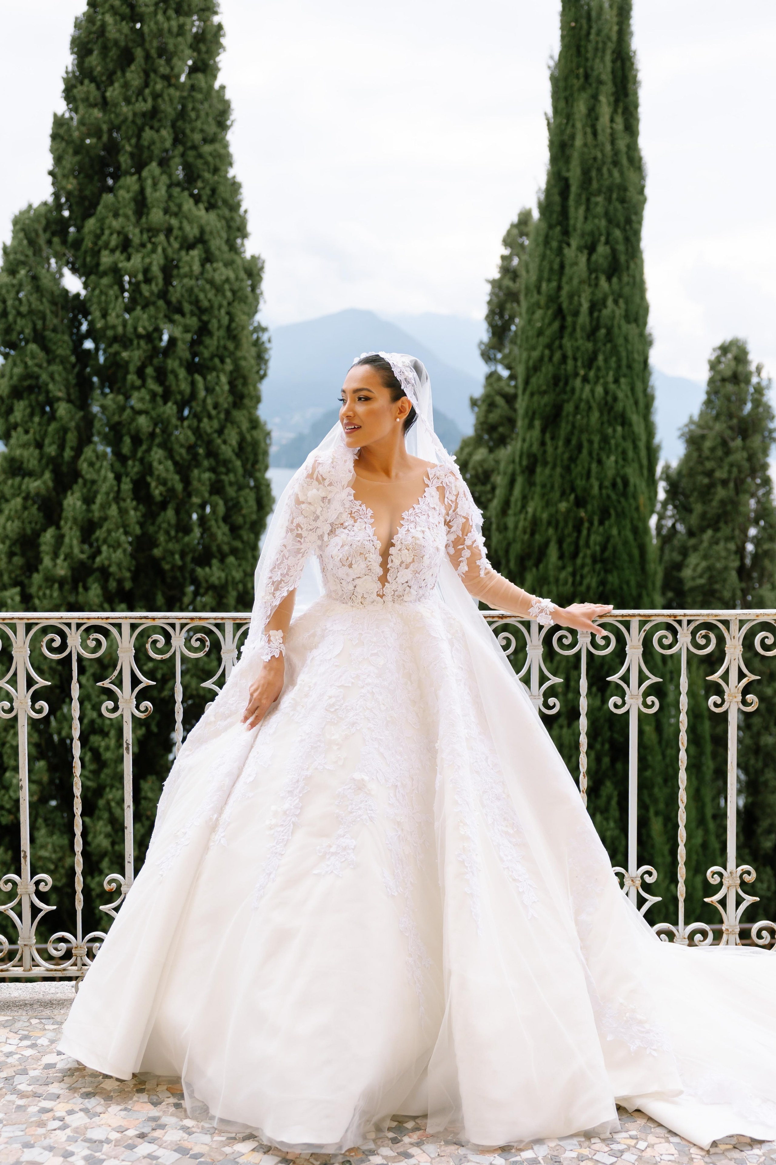 Personalized bridal beauty styling in Italy