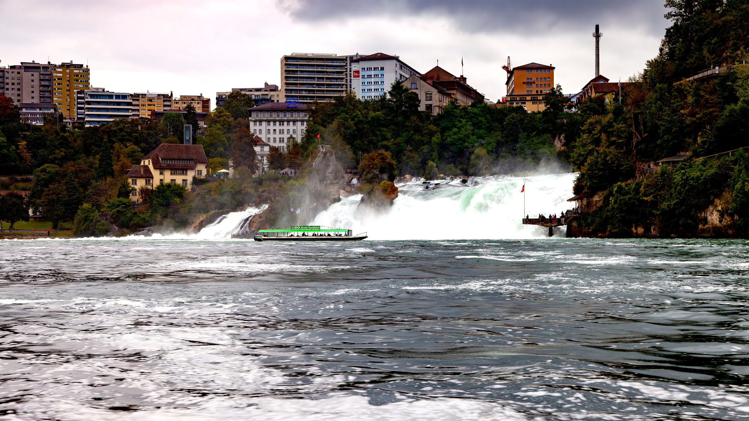 186.Rhine Falls.Switzerland.23.9.2024. Путешествия в формате 360......