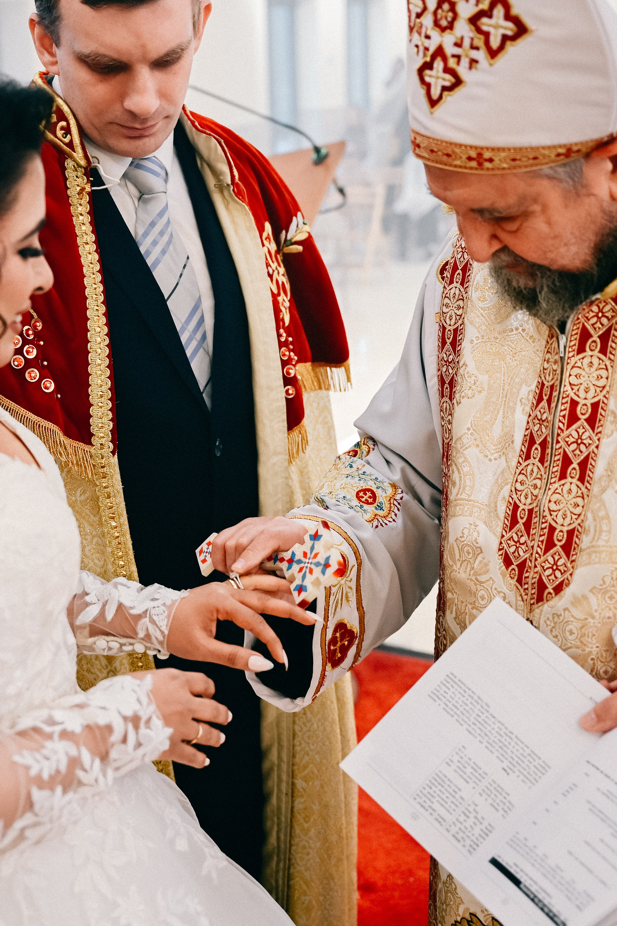 Wedding photography Solihull ar St. Mary & Archangel Michael Coptic Orthodox Cathedral
