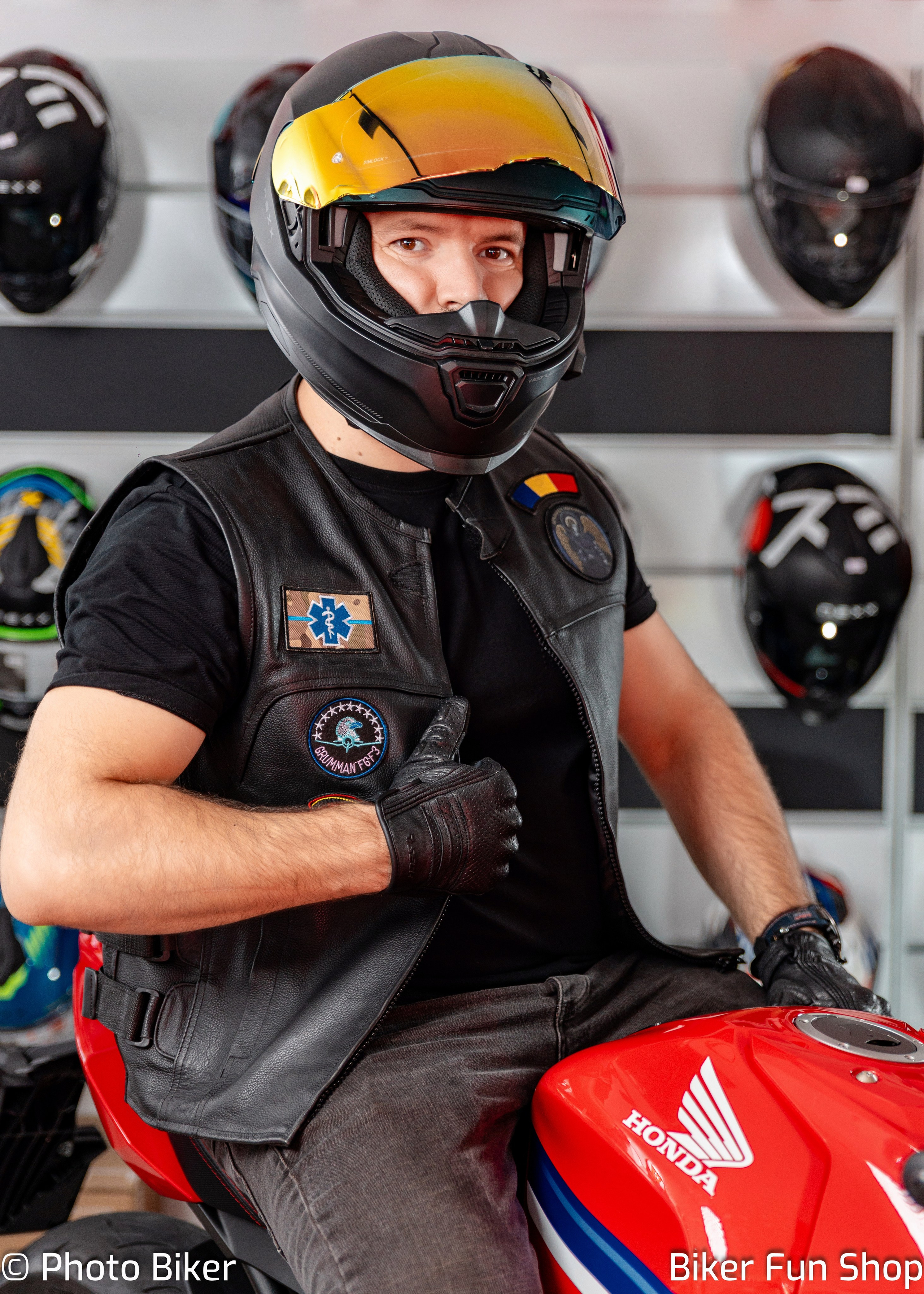 Sesiune foto Biker Fun Shop -Bucuresti Sud. Lucian Dedeu — Fotograf