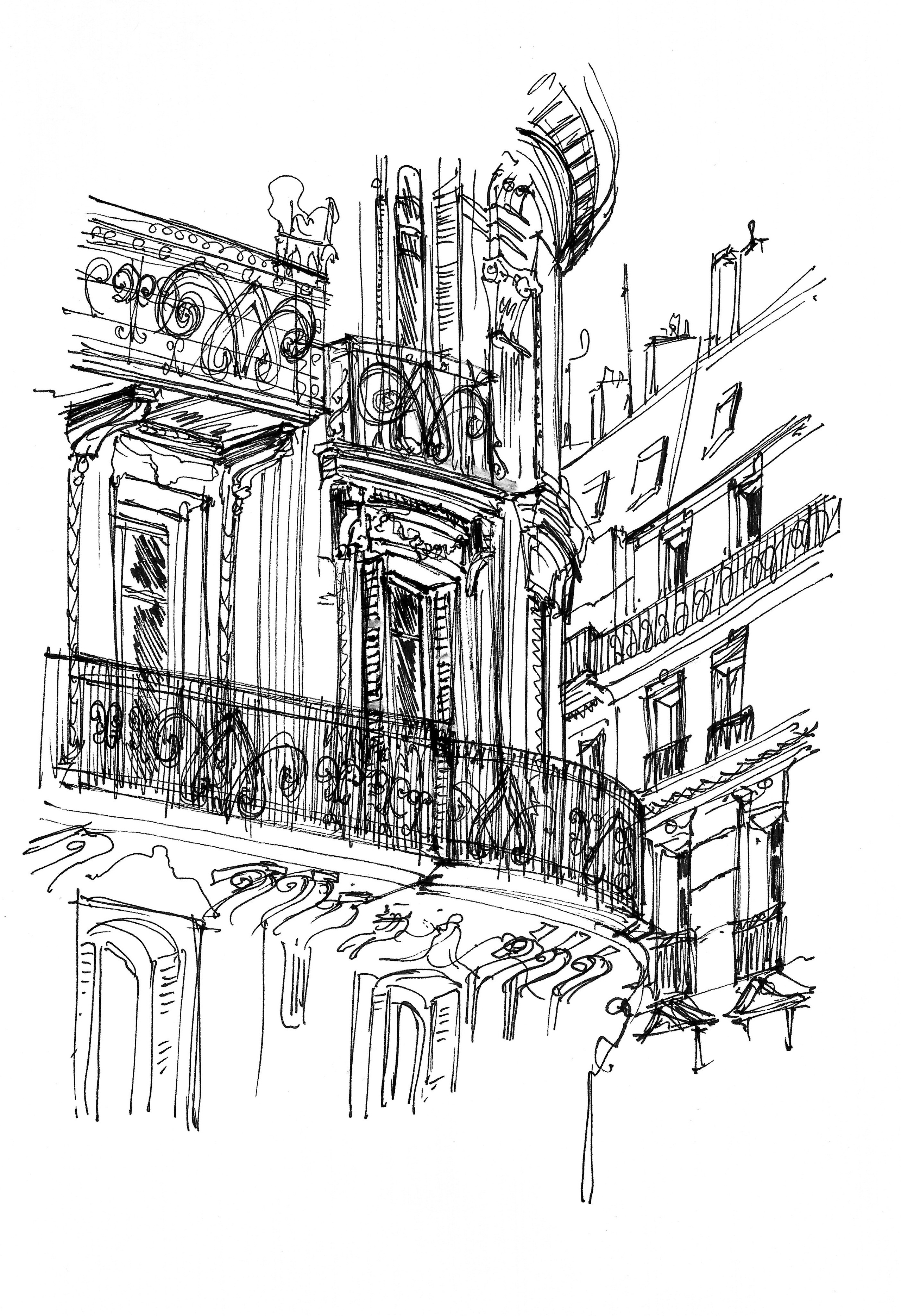 Urban views. Angelina Sorokopud. Artist in Strasbourg