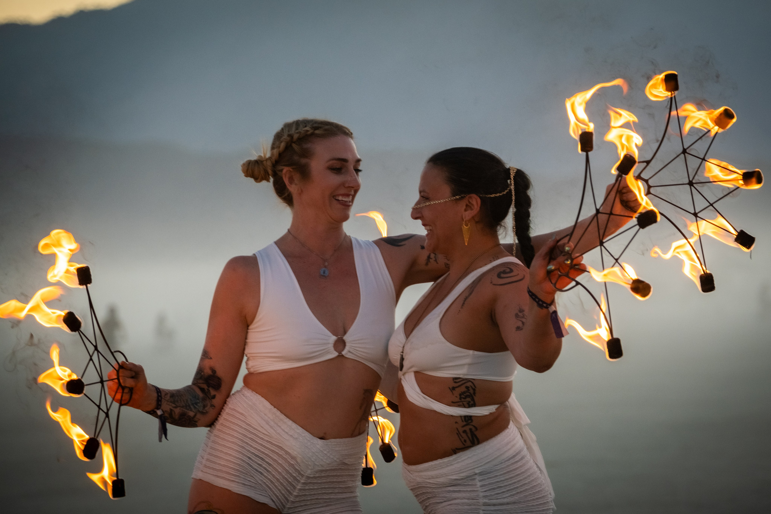 BURNING MAN 2024. Reportage concert portrait photography in the San Francisco Bay Area