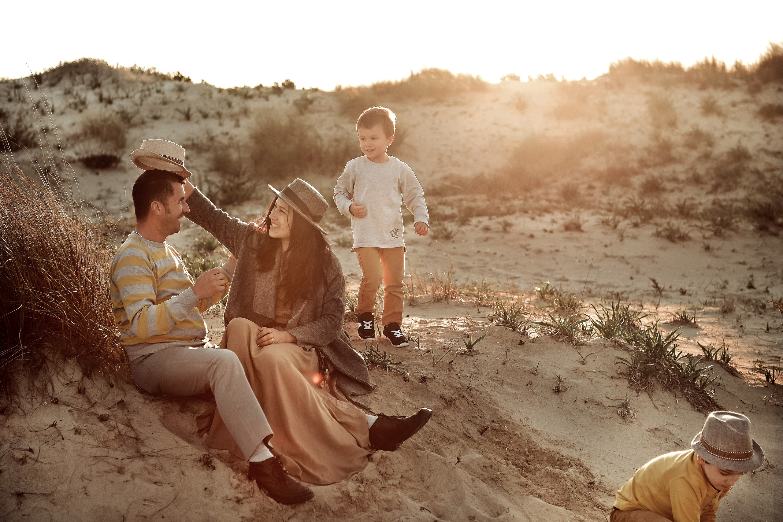 DIANA&ANTONIO FAMILY SHOOTING AT SEA