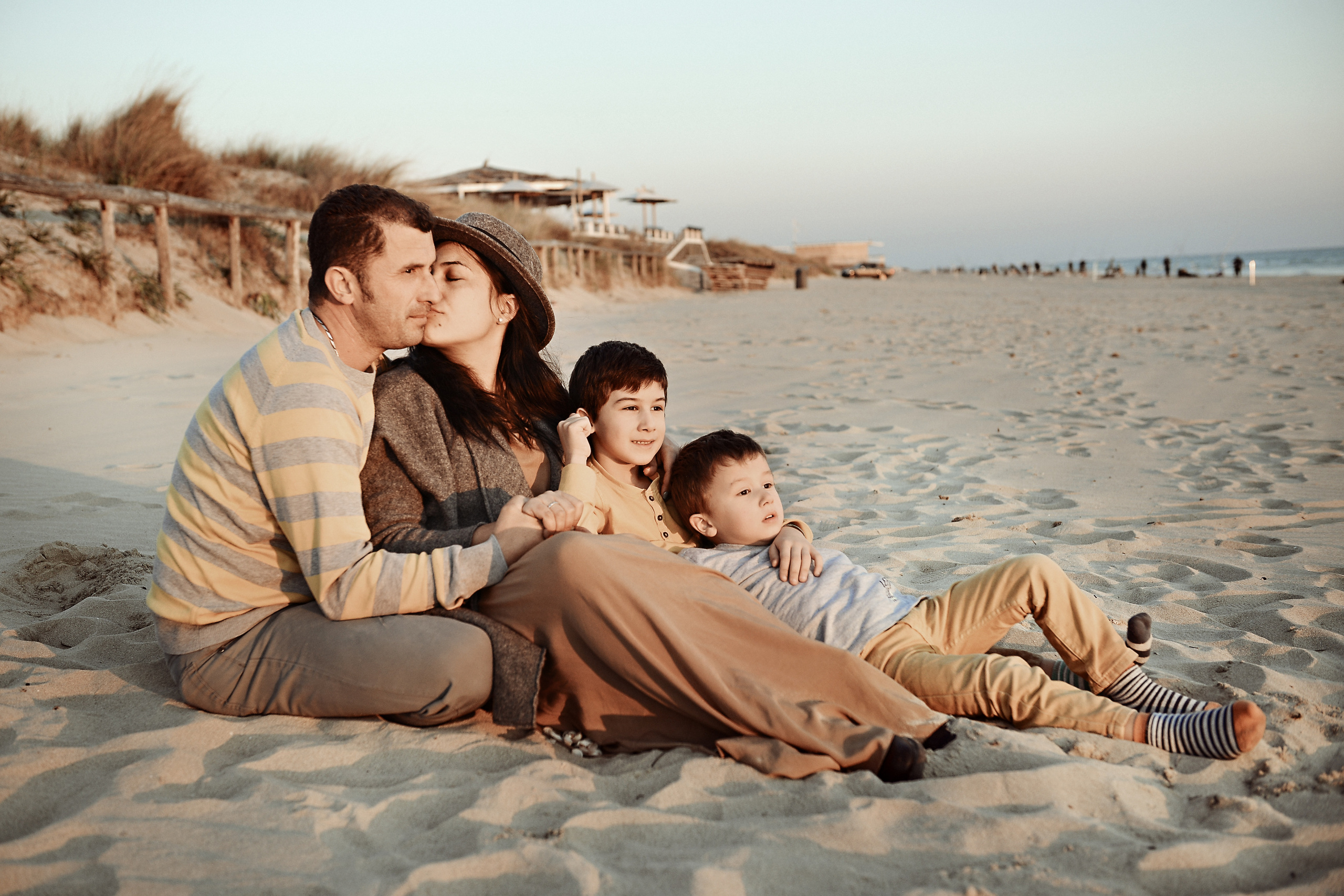 DIANA&ANTONIO FAMILY SHOOTING AT SEA
