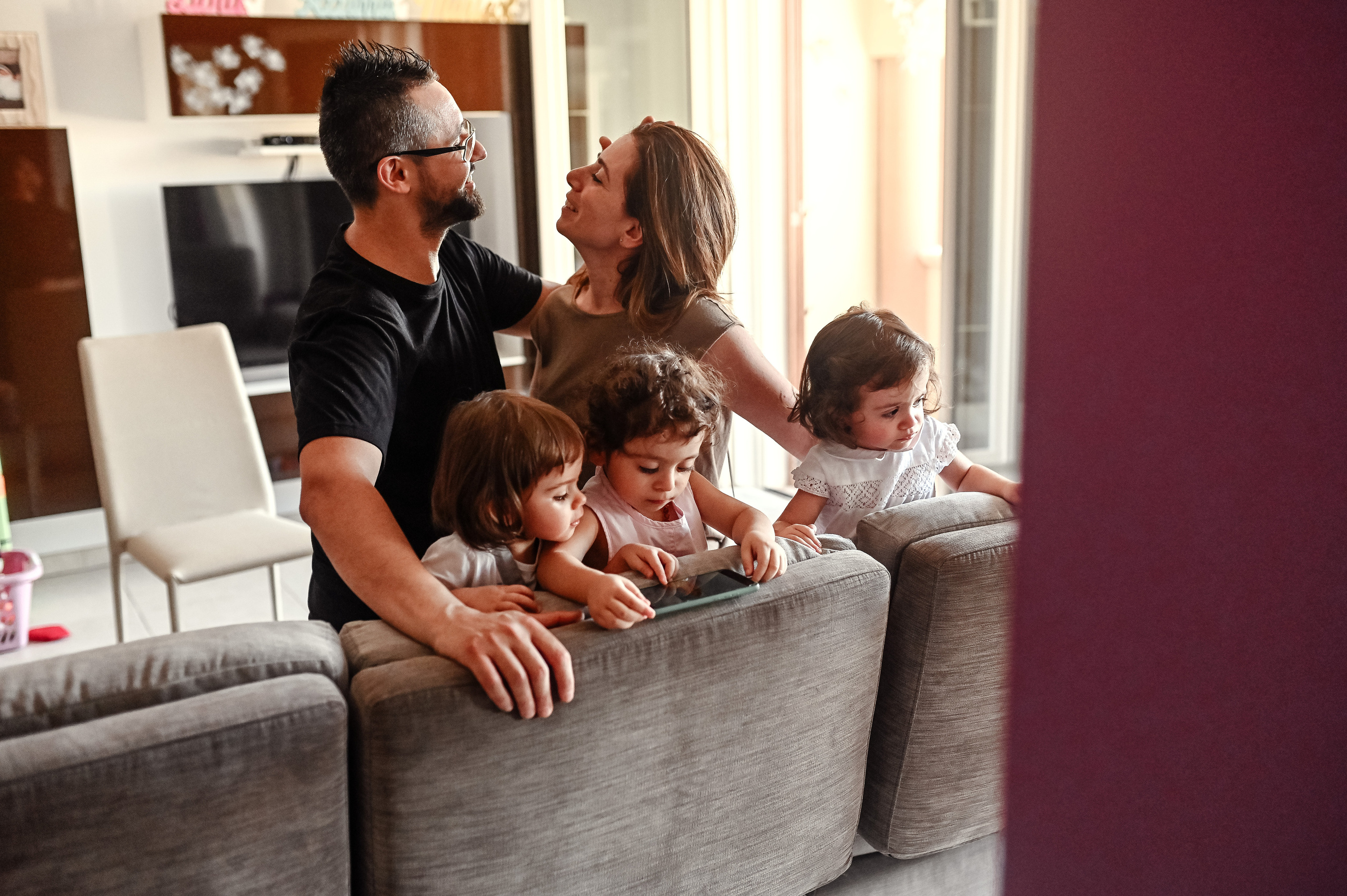 FEDERICA FAMILY SHOOTING AT HOME