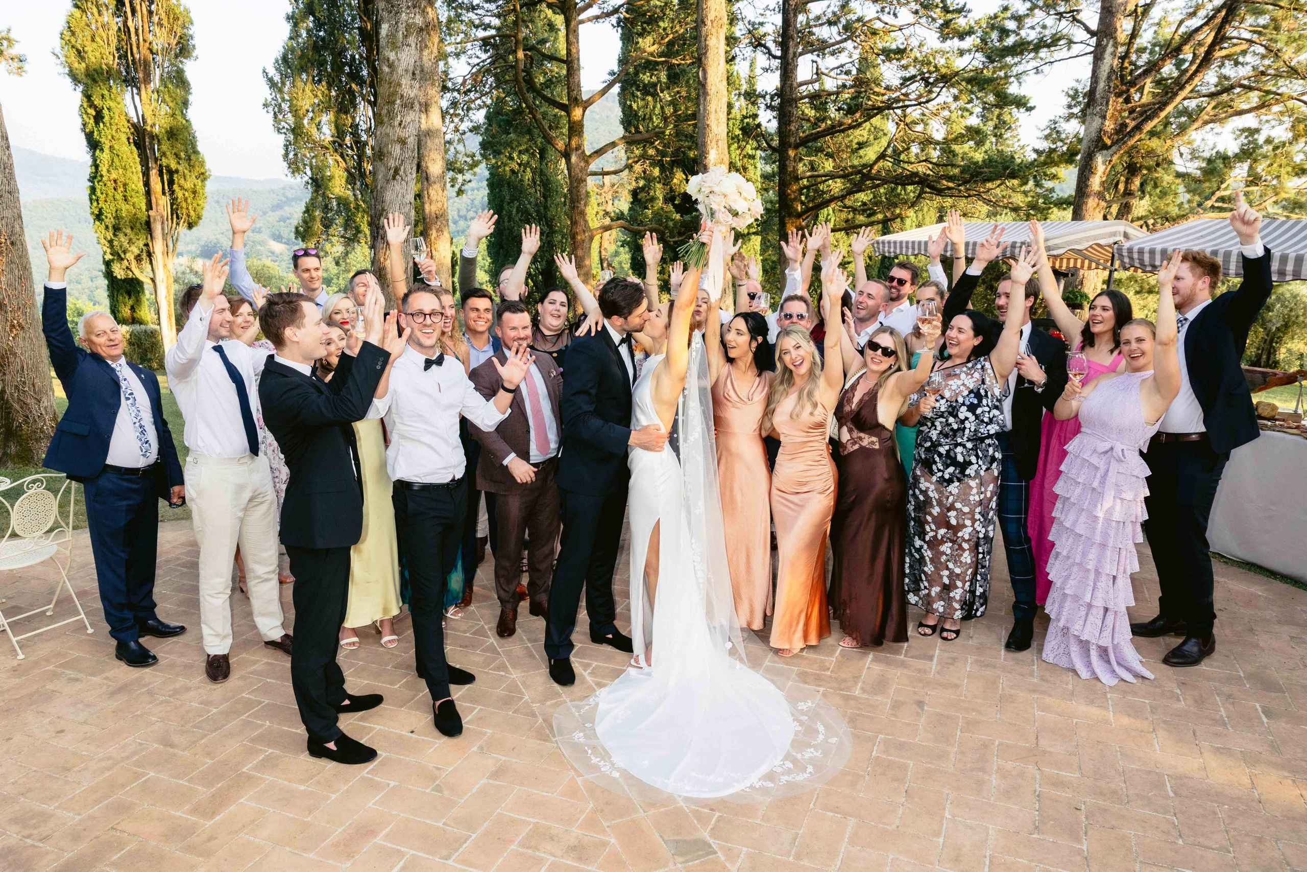 Emotional wedding at Borgo Bastia Creti, a wedding venue in Tuscany Umbria