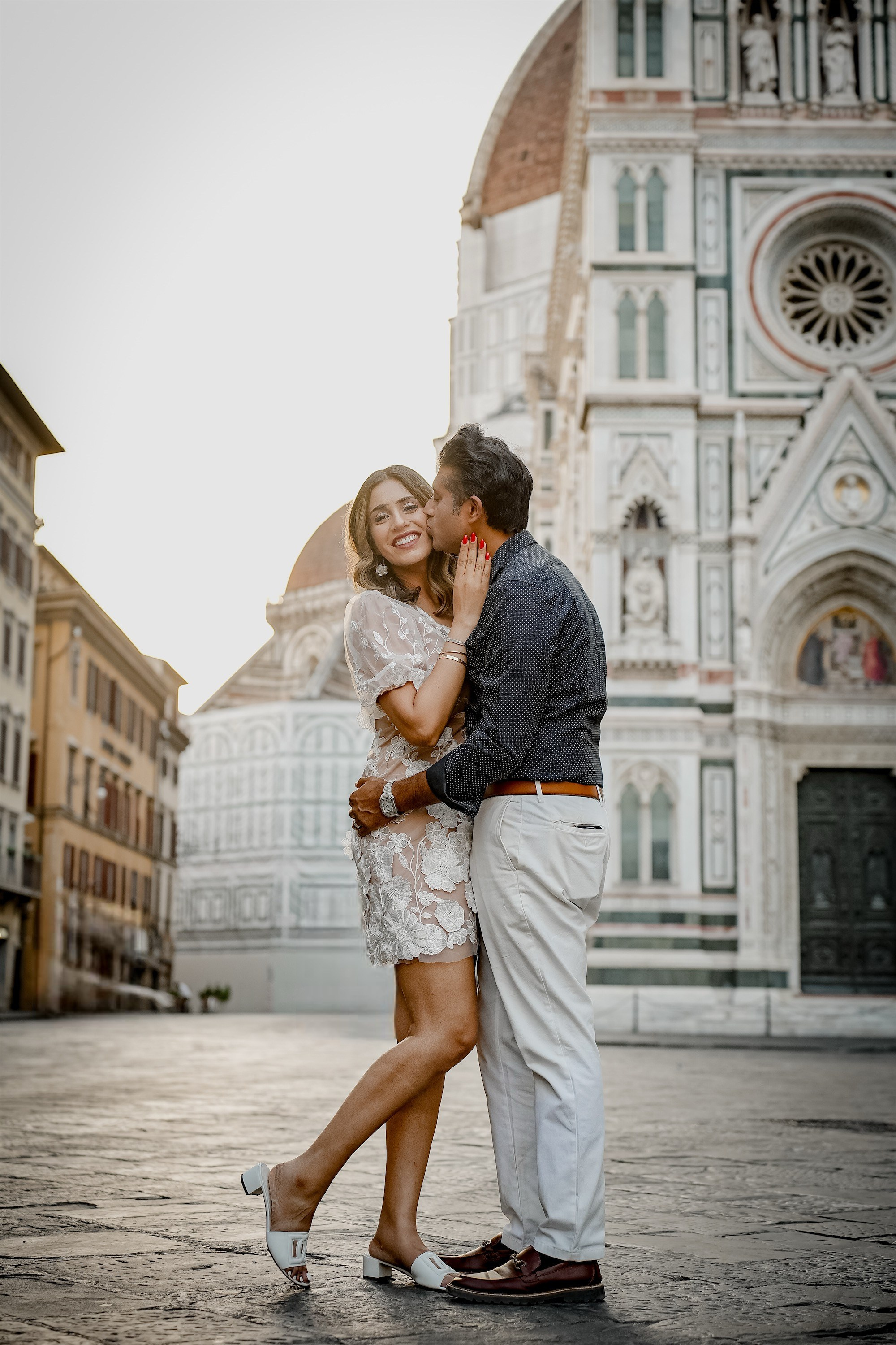 Engagement & Pre-Wedding Photoshoot in Florence. Wedding Photographer in Italy