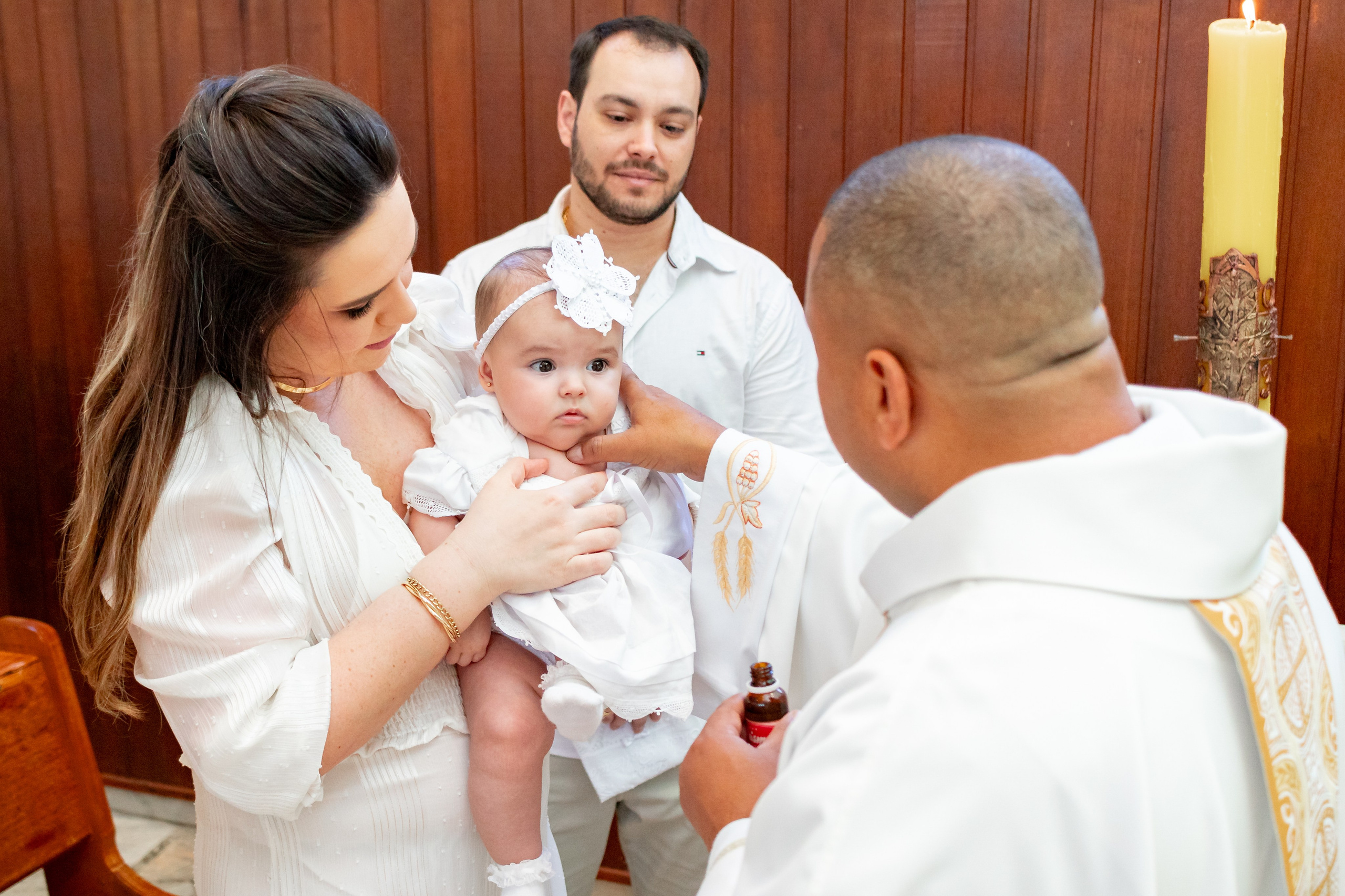 Luísa — Batizado. Principal