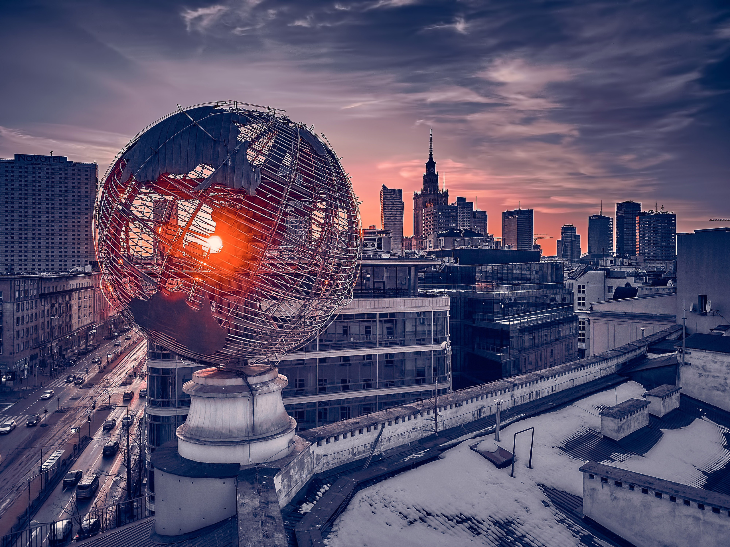 Lotnicza dronowa fotografia Warszawy - Miasto widziane z lotu ptaka. Андрей Шипилов — Фотография & Видеография