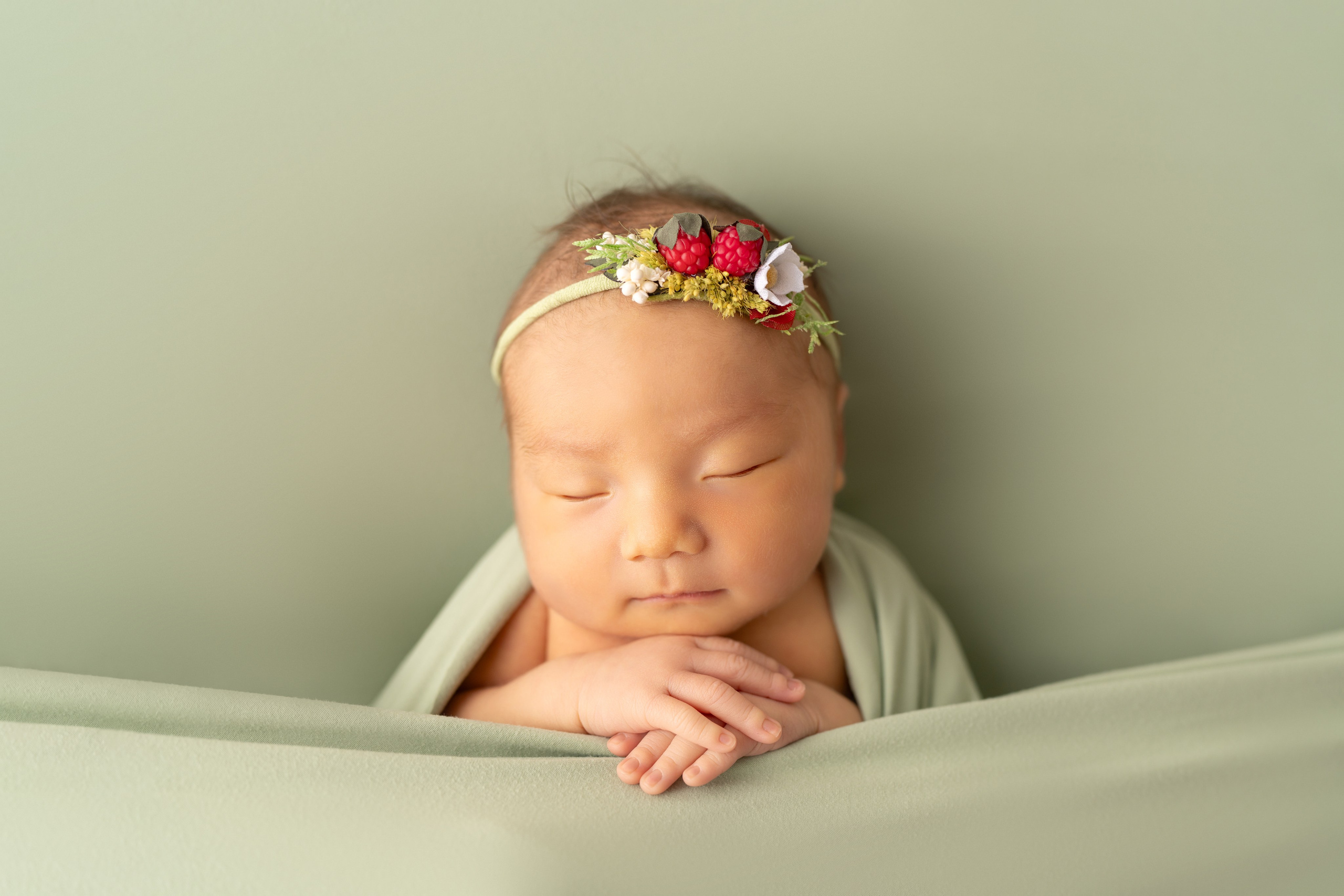 Newborn photography in Clearwater Beach, Florida