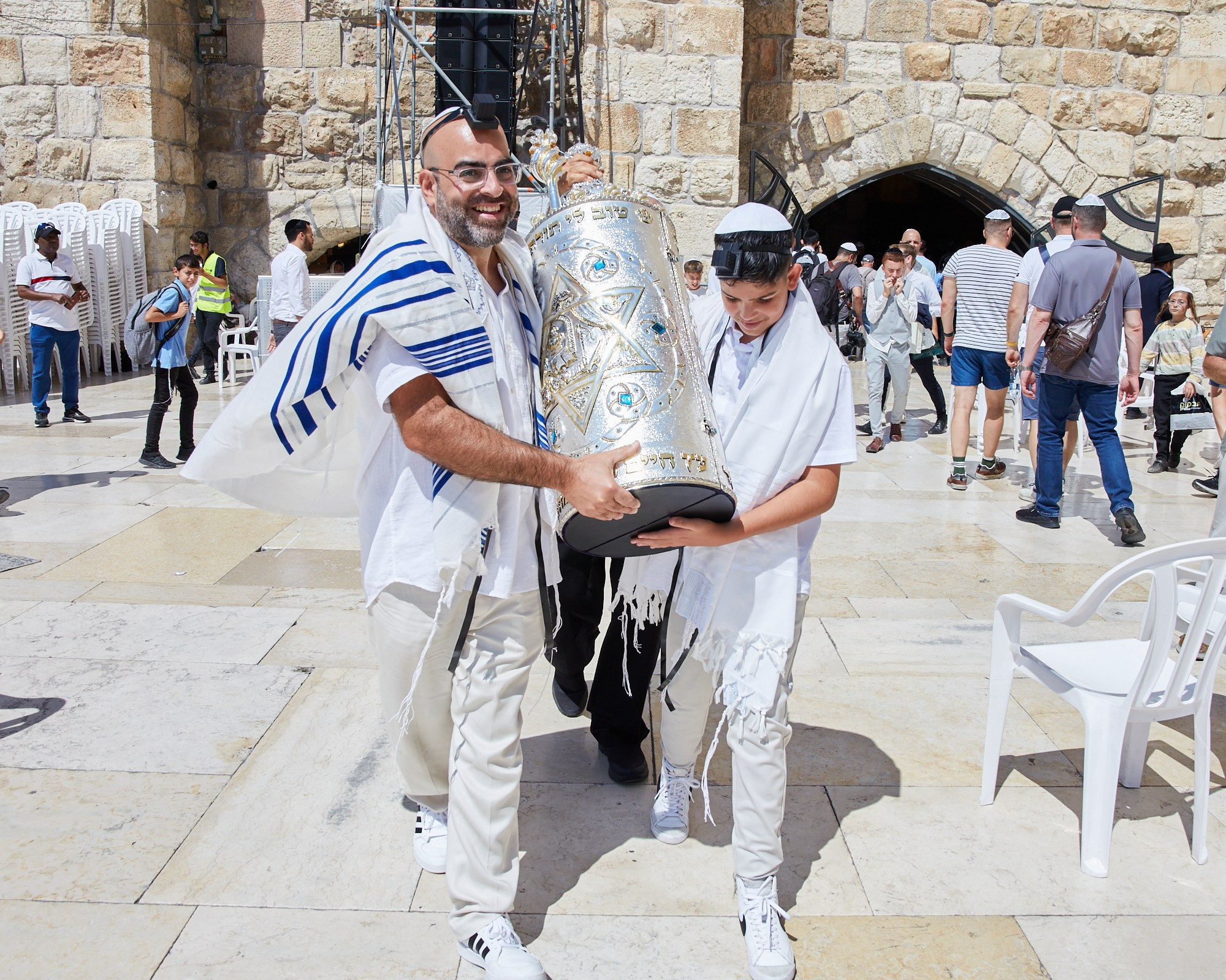 Бар-мицва на Котеле. Портретный и репортажный фотограф в Израиле Рома Бирман