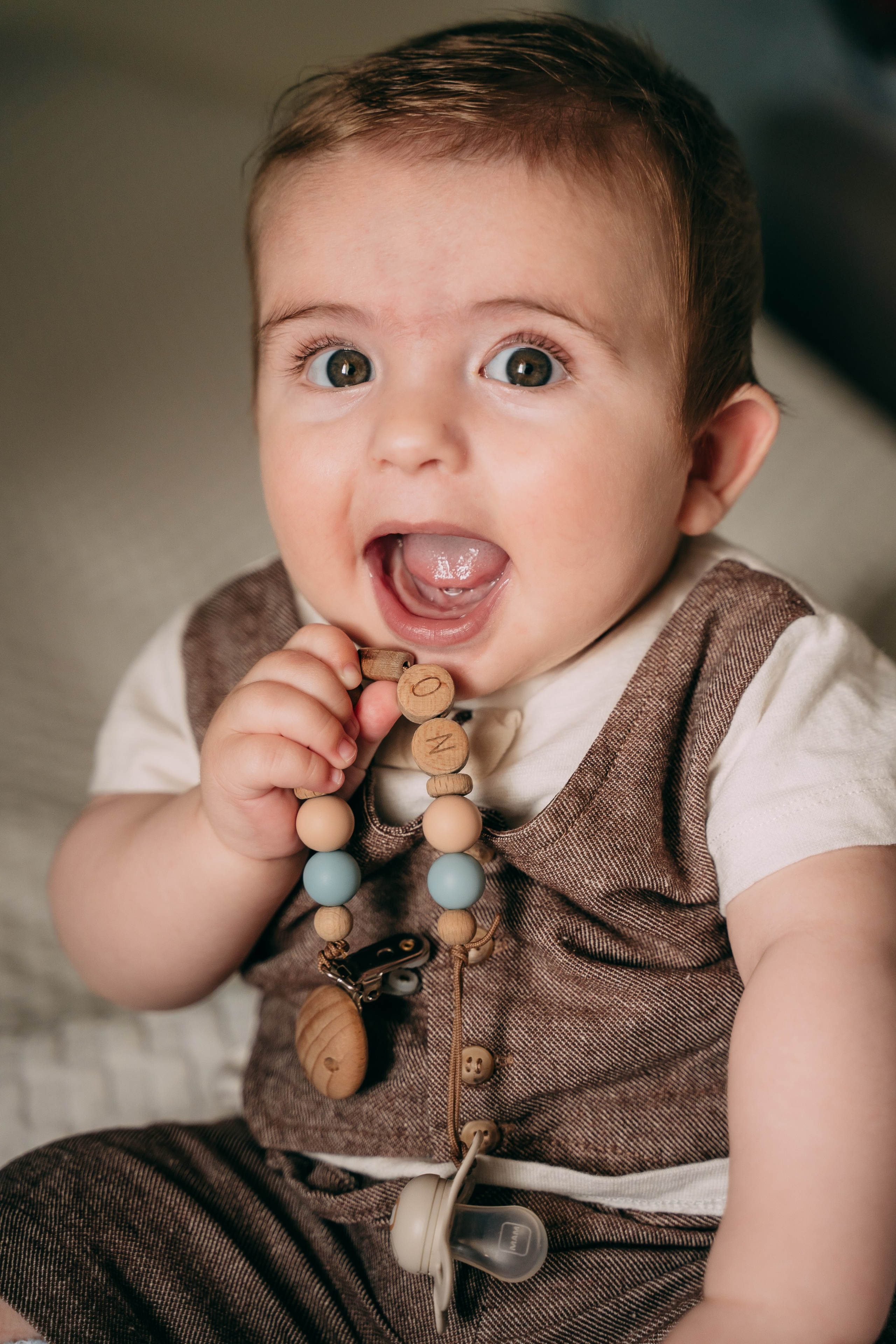 Ritratto del piccolo AAron da solo