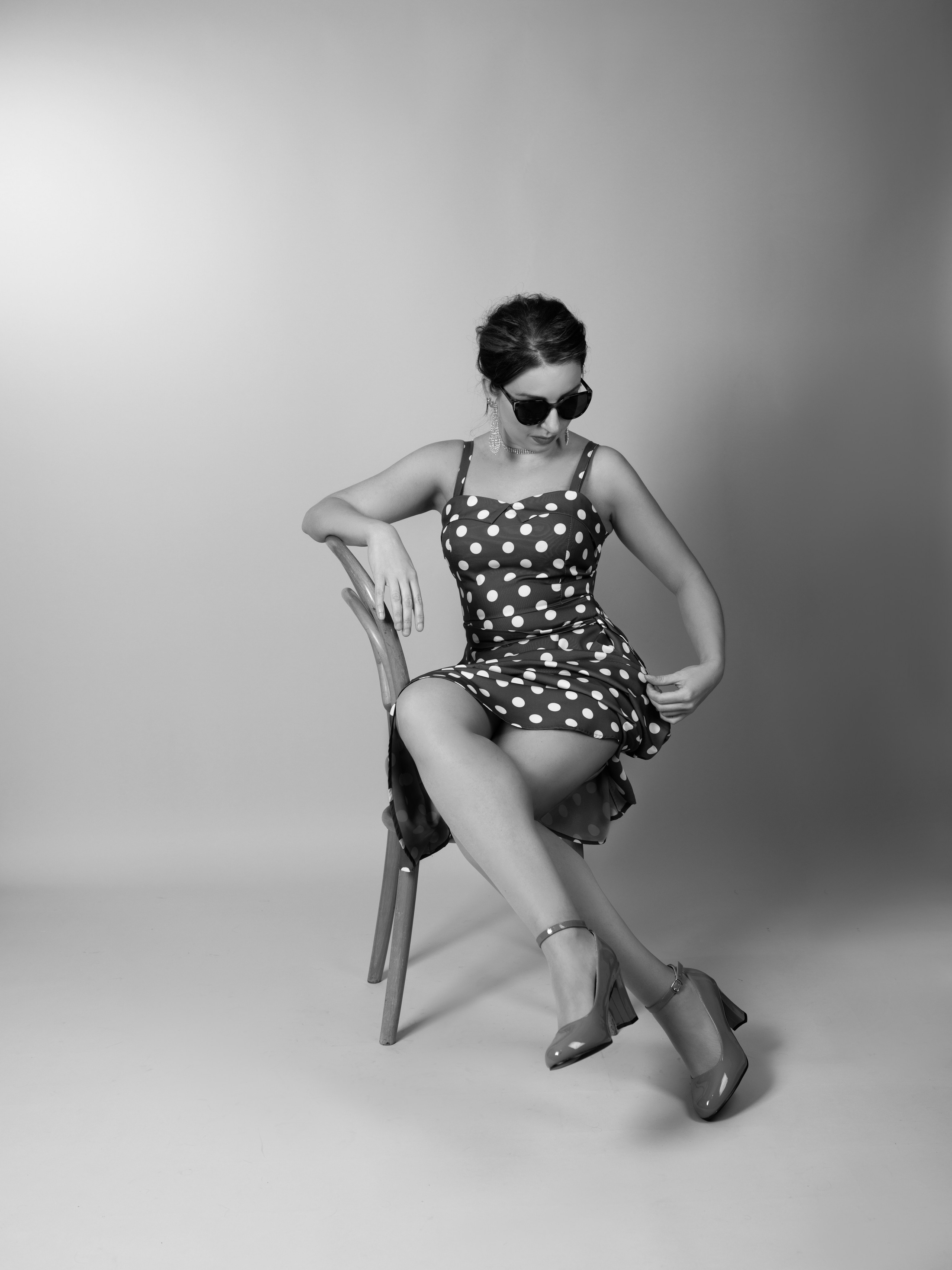 Retro. Fashion and portrait photographer in London Roman Pilipenko