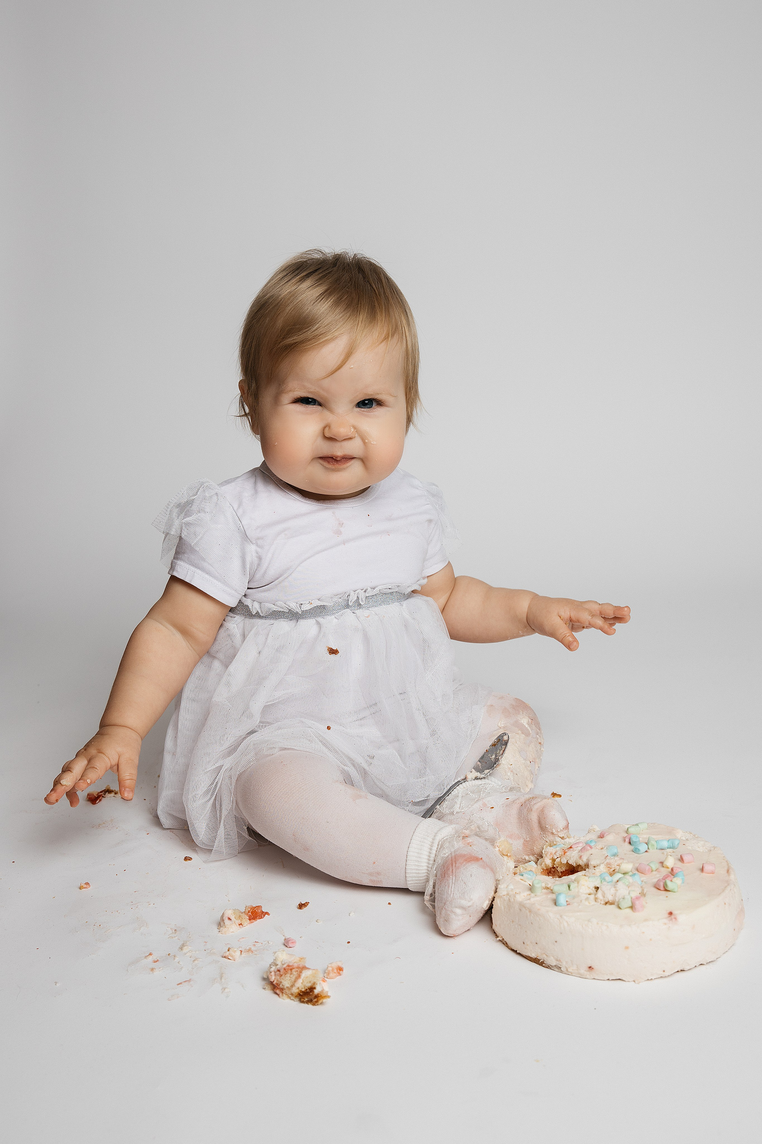Erster Geburtstag „Cake Smash“. Maria Langlitz Photography