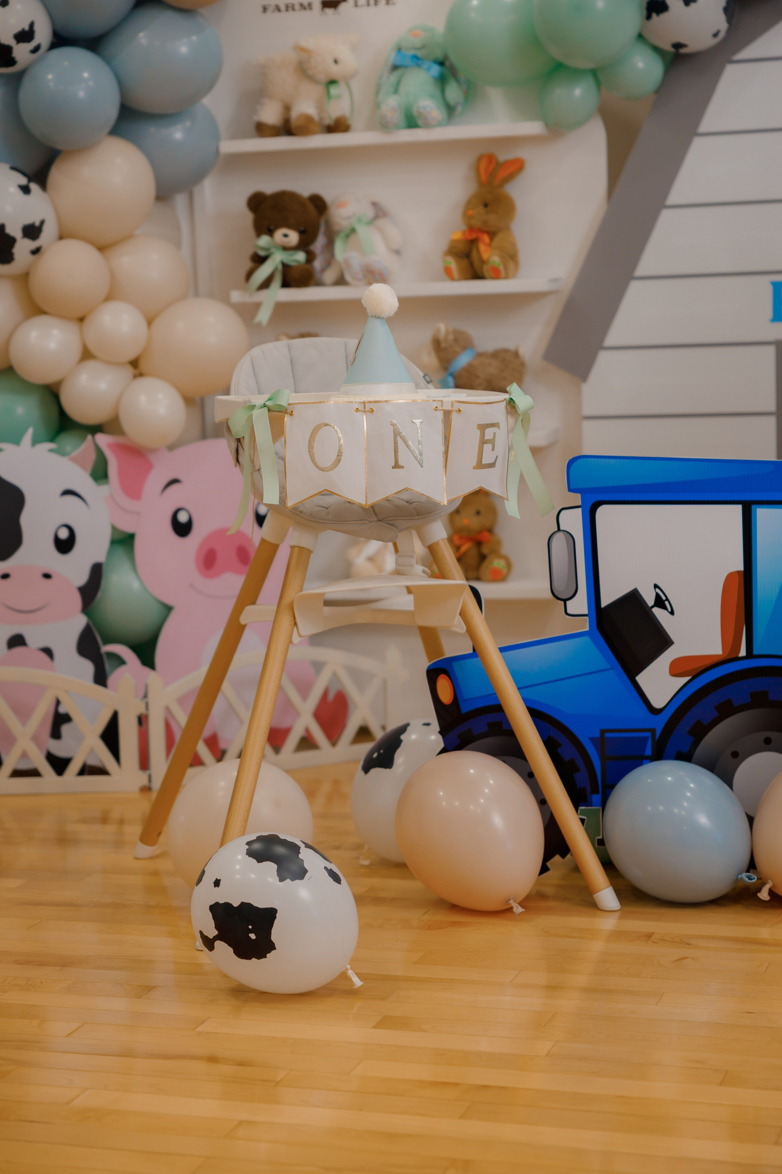 Fateh’s 1st birthday. Home