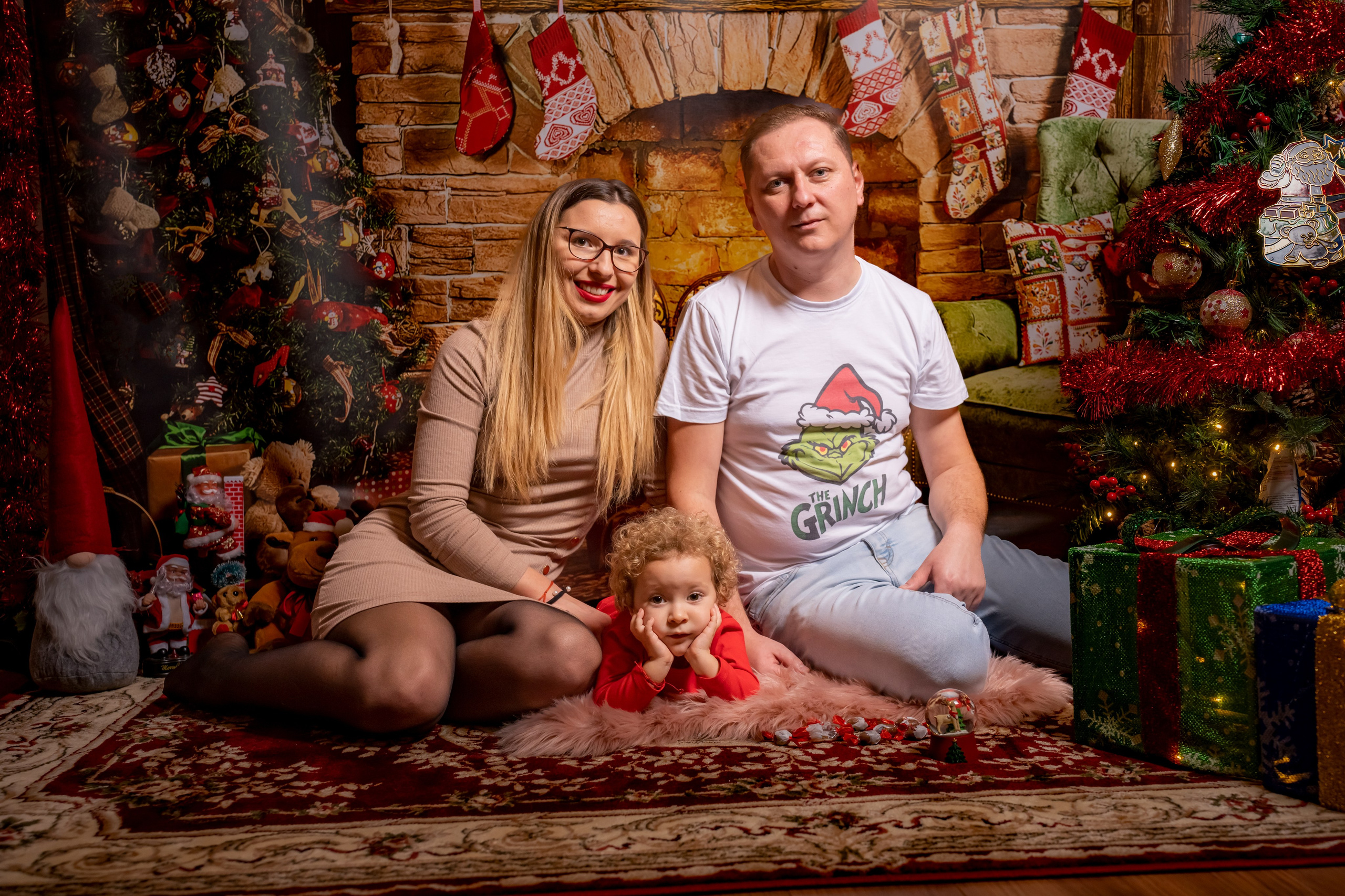 Ședință foto de Crăciun Fam. Pătrașcu