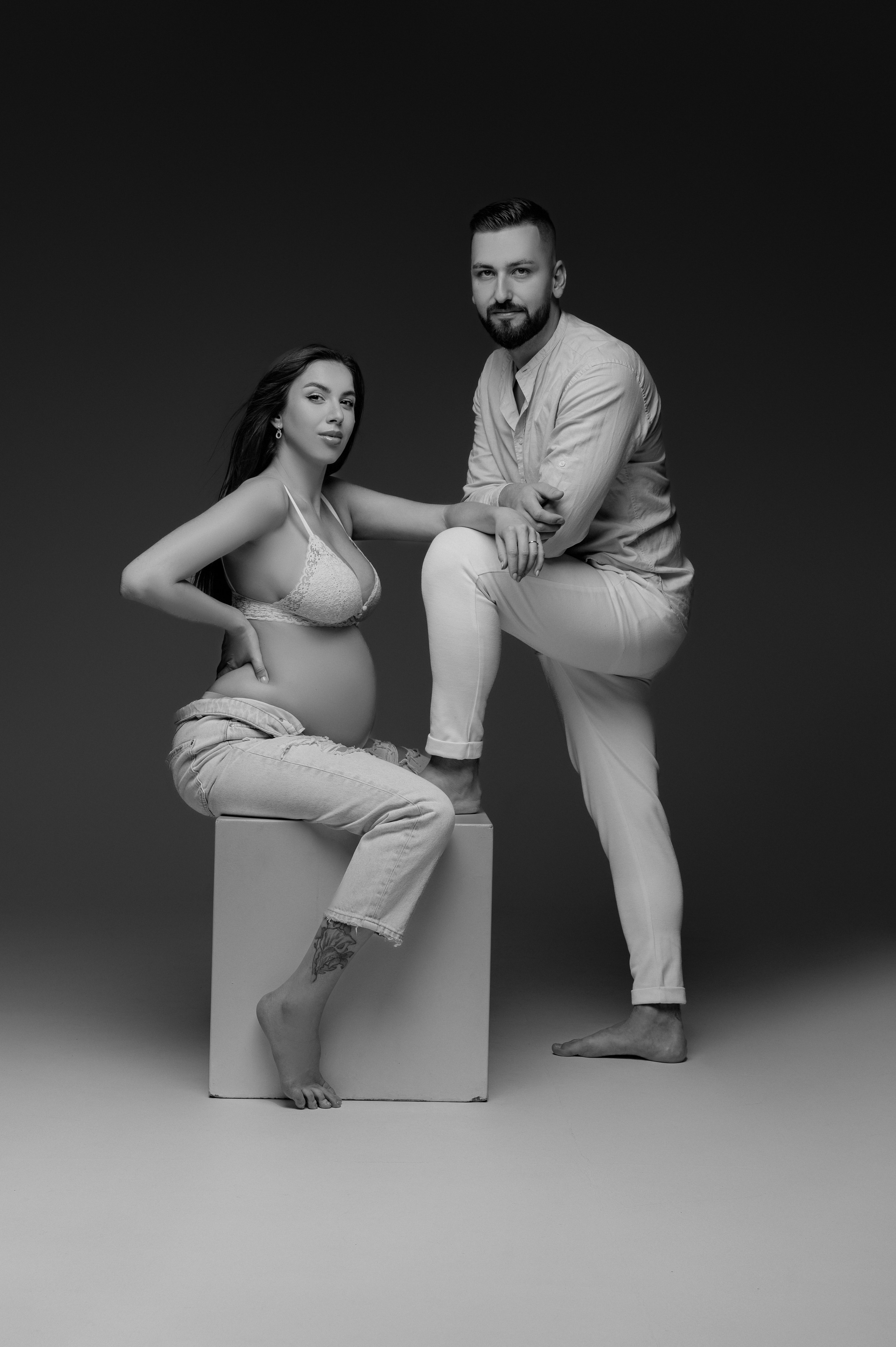 Sandra & Andrej. Krása tehotenstva v objektíve — Maria Milosovic, tehotenská fotografka