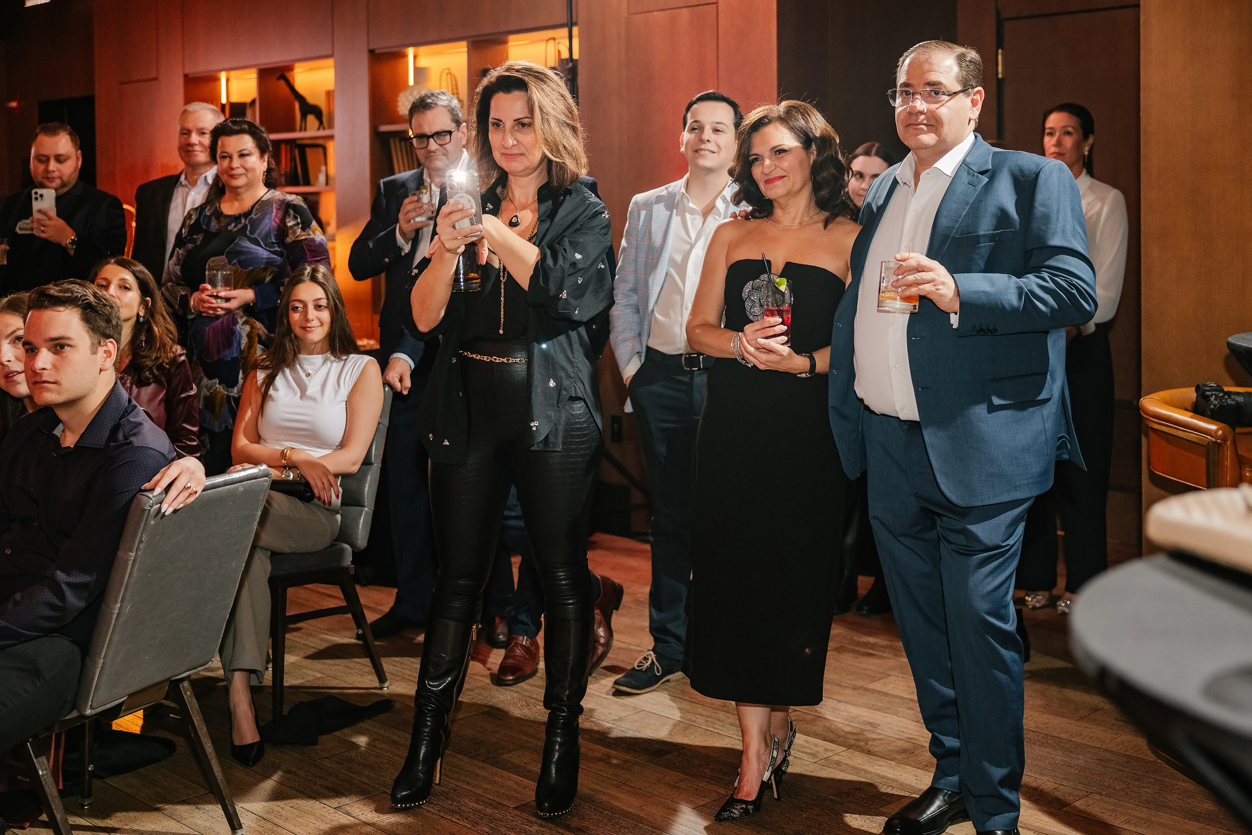 02.18.2024 Engagement Party. Wedding family event photographer in Chicago Nick Yushevich