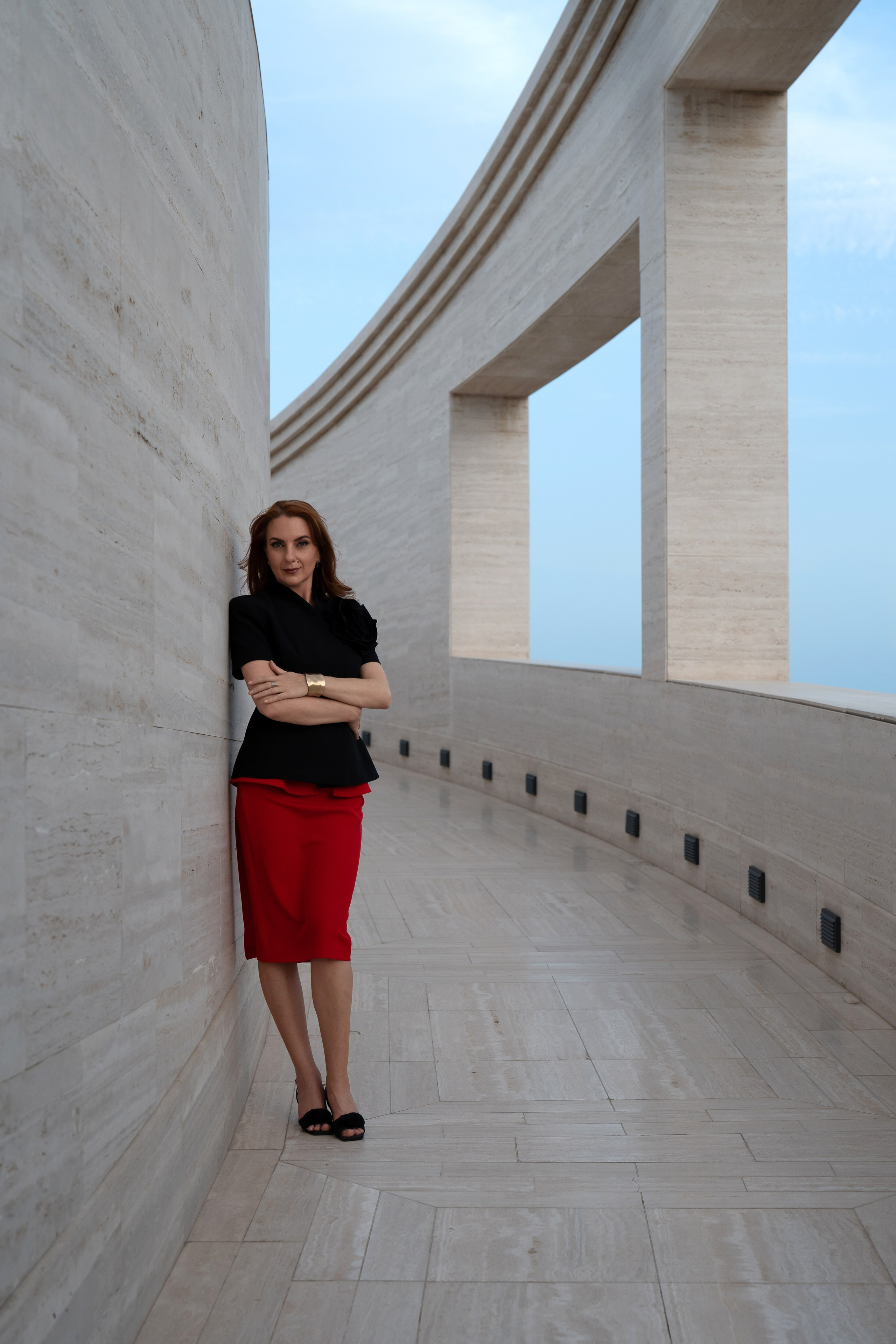 Elegance in Leadership (business portrait). Family, fashion & event photographer in Doha
