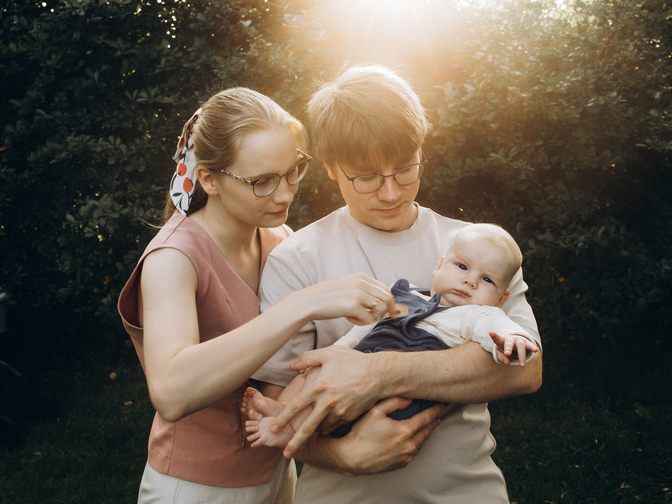 Max’s family. Kristina, portrait and family photographer in Helsinki