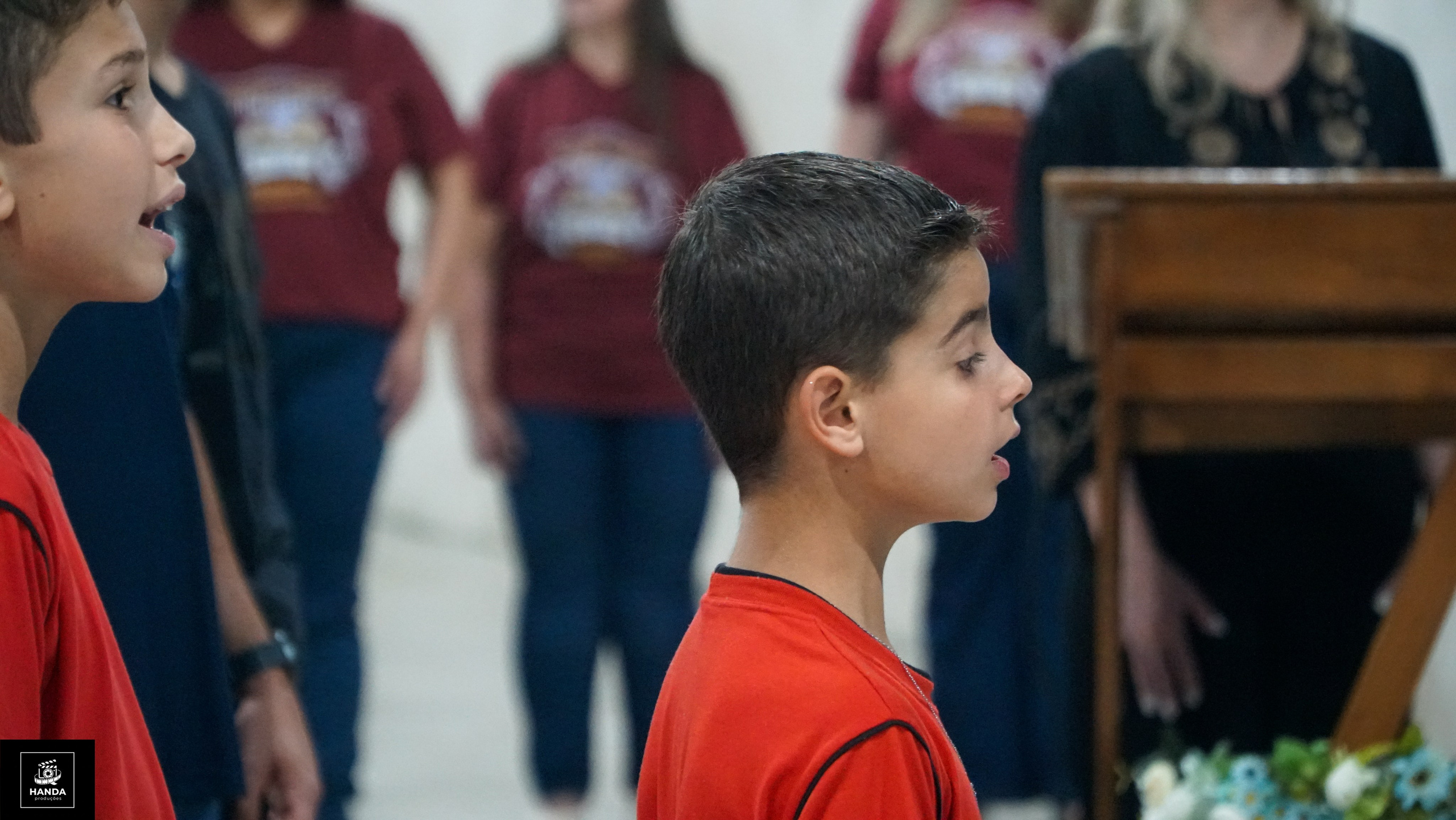 Noite autógrafos colégio Aurélio Buarque de Holanda. Handa Produções