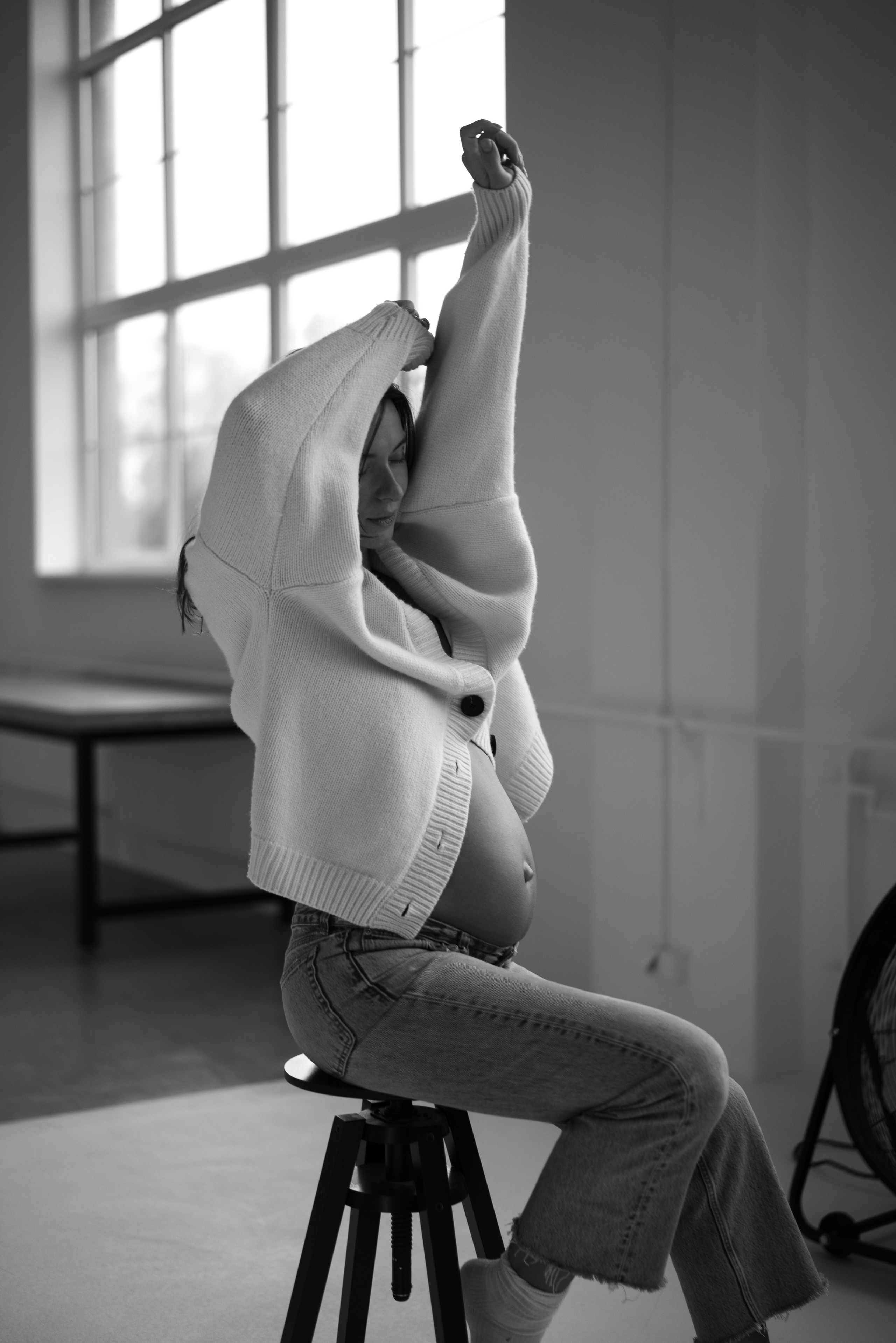 Studio photoshoot. Portrait, lookbook and family photographer in Riga, LATVIA