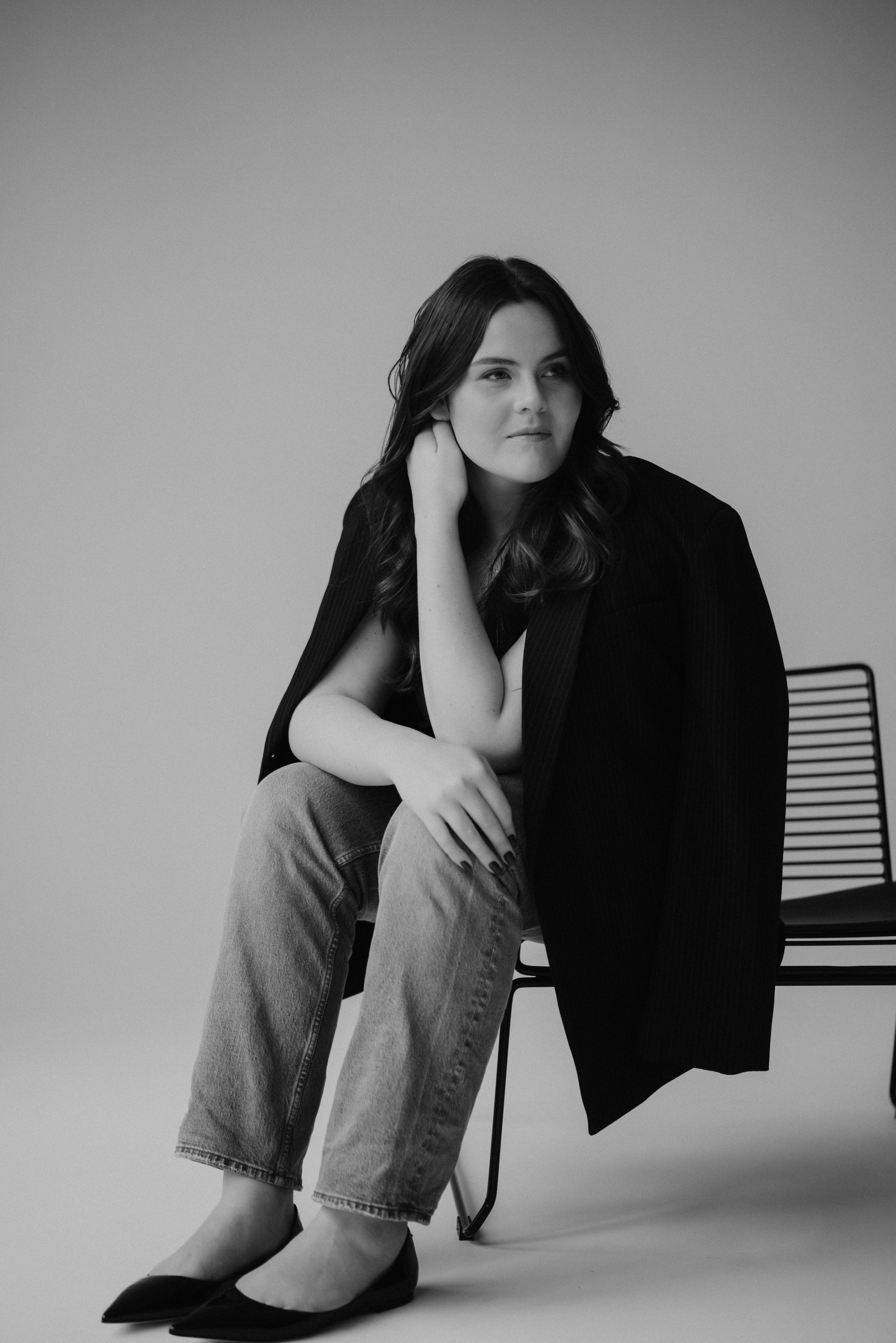 Studio photoshoot. Portrait, lookbook and family photographer in Riga, LATVIA