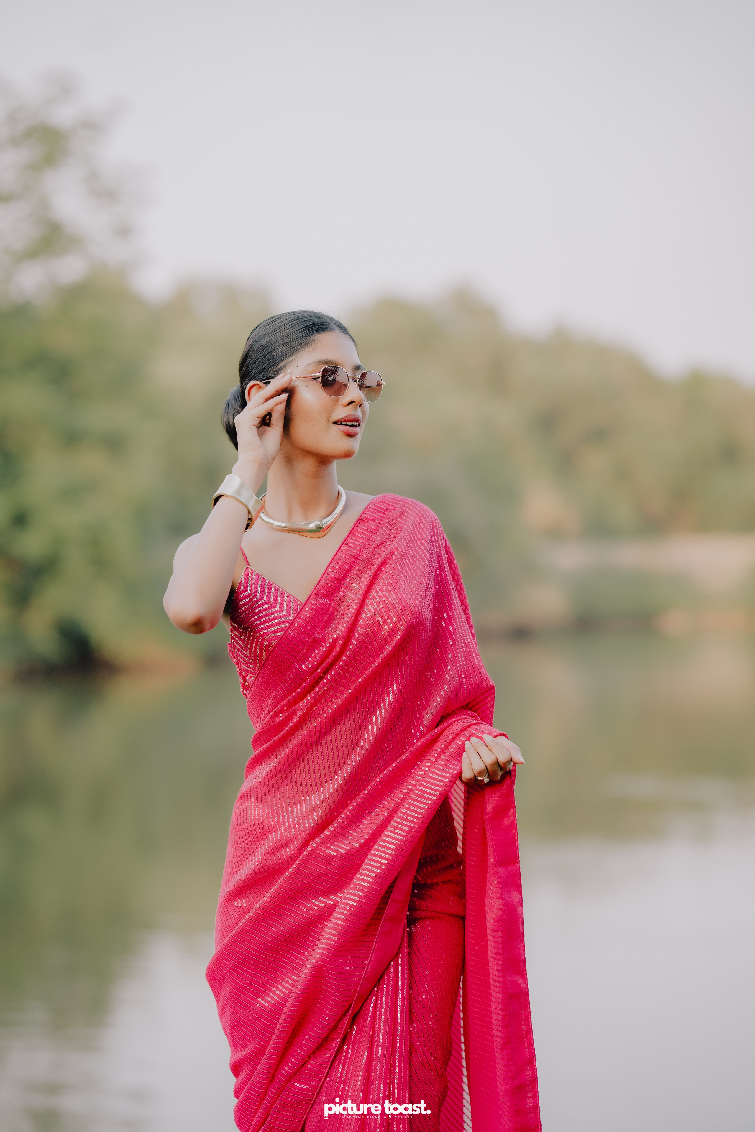 Varamala Ft. Barbie & Aneesh. Fine art Wedding Photographers in India & Canada