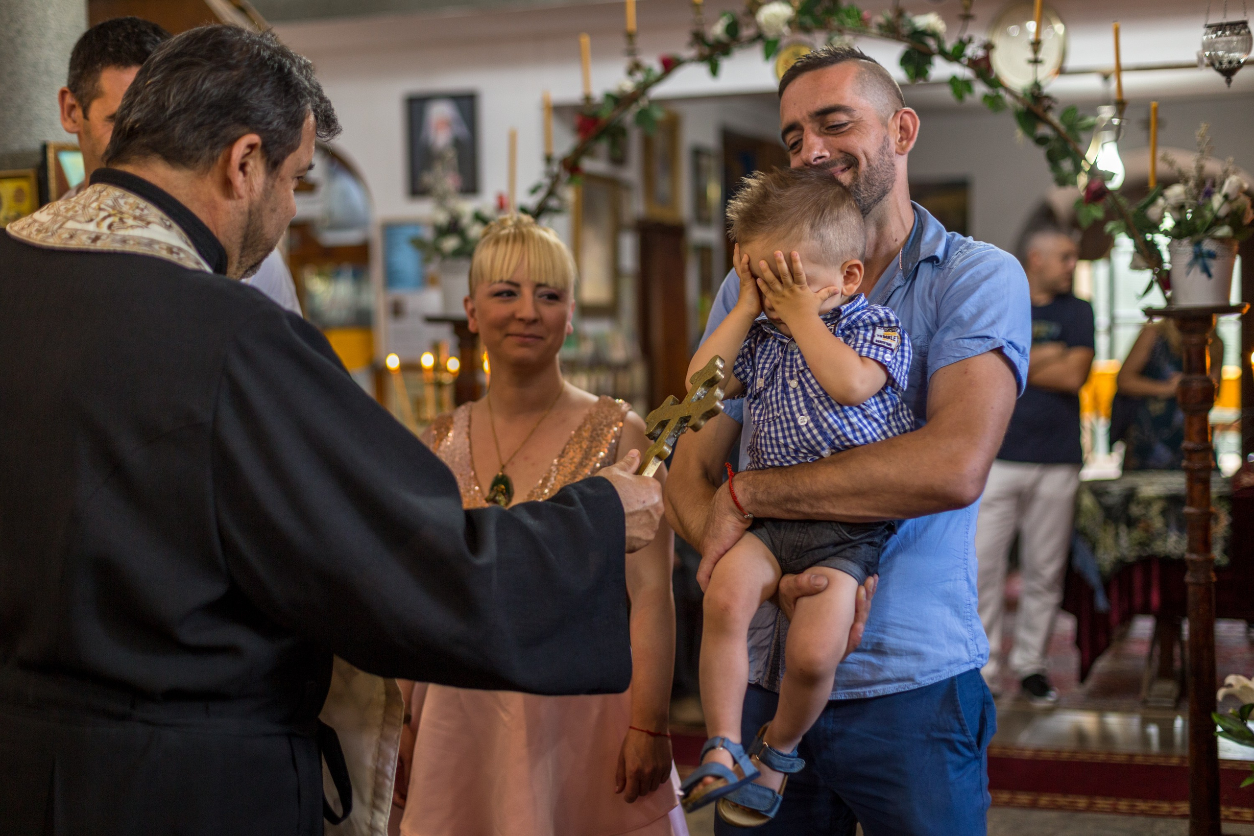 Крещение фото. Семейный фотограф в Бургасе Владимир