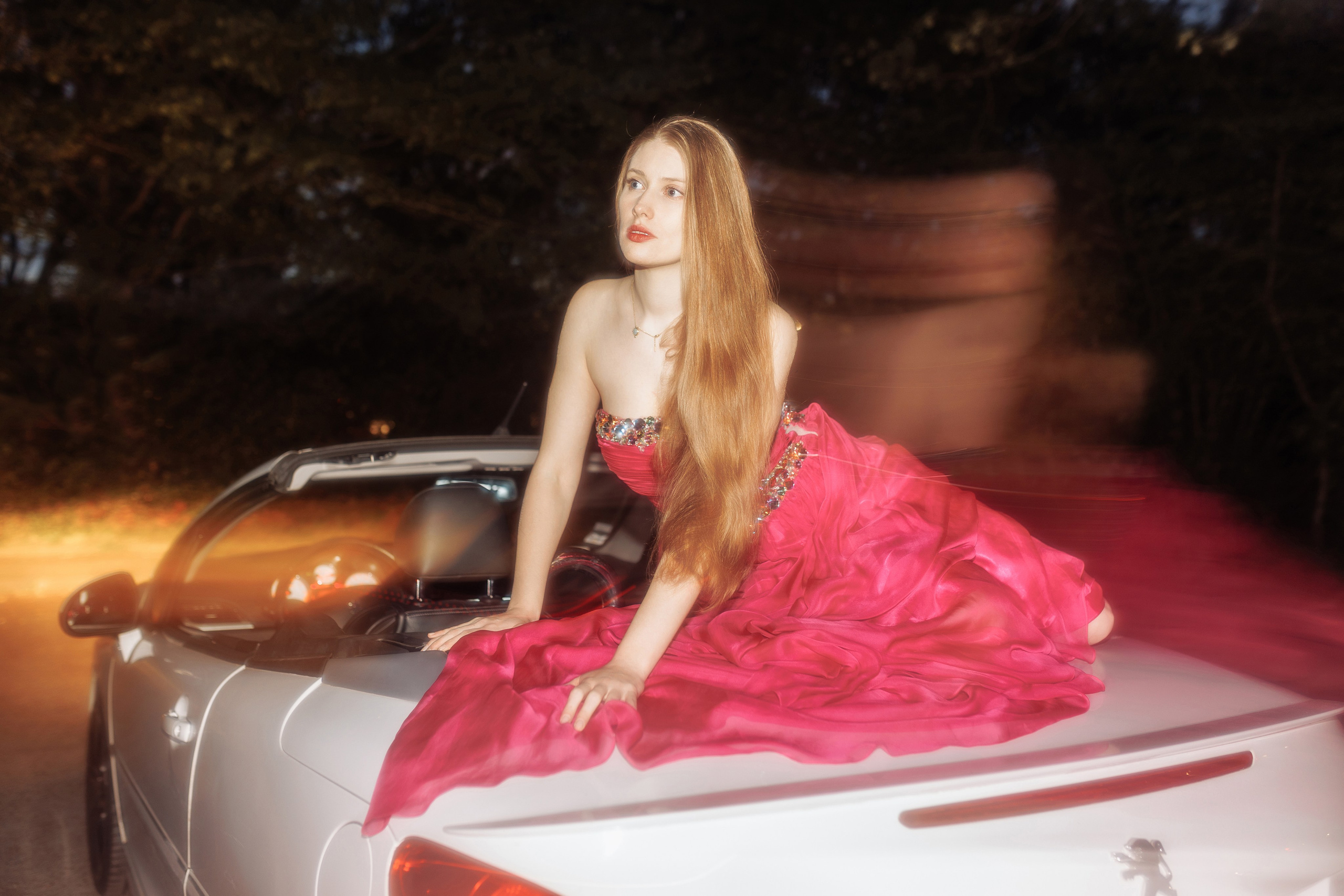 Анастасия. Съемка в цветении