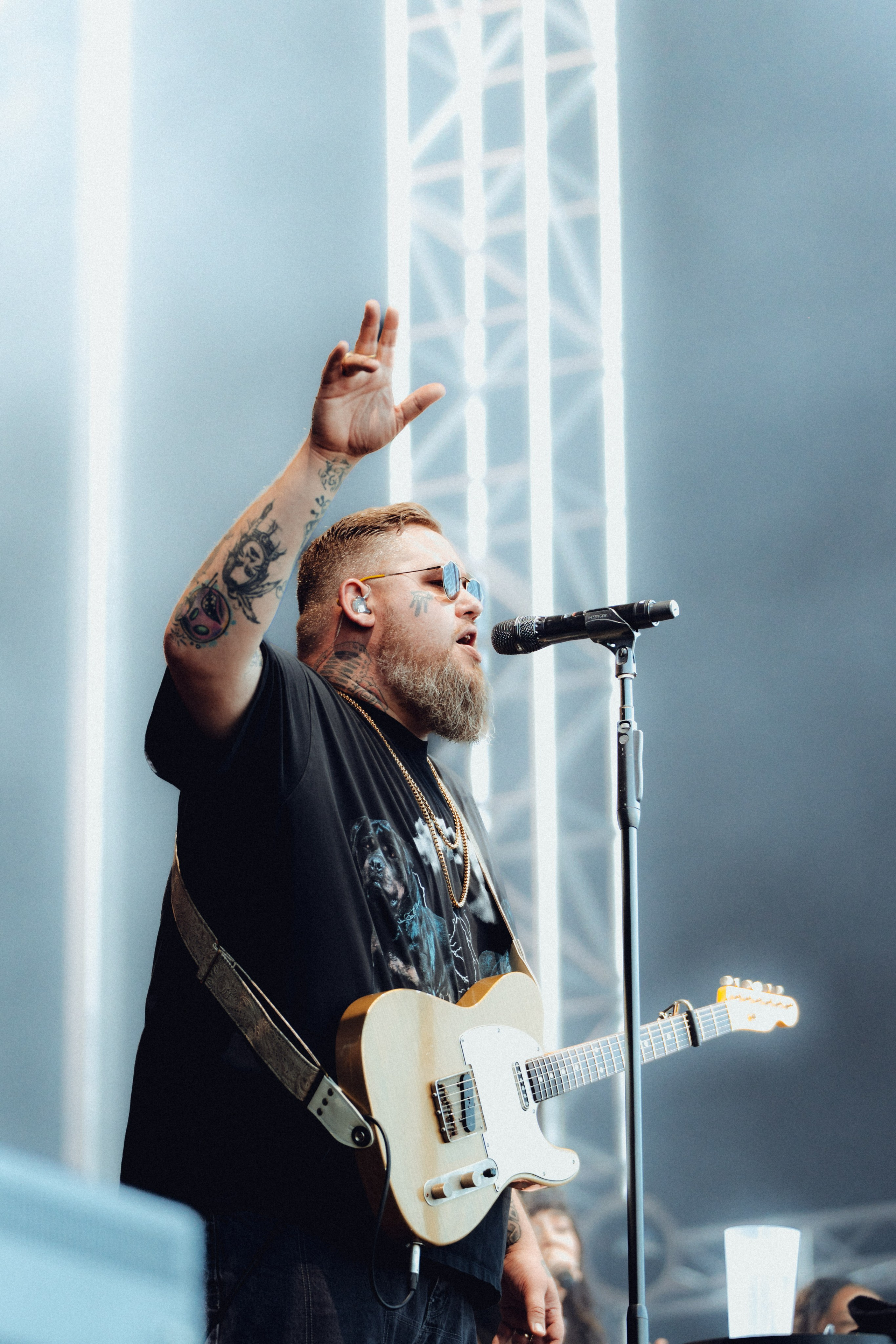 Rag’n'Bone Man. Metronome Fest. Concert and portrait photographer in Prague
