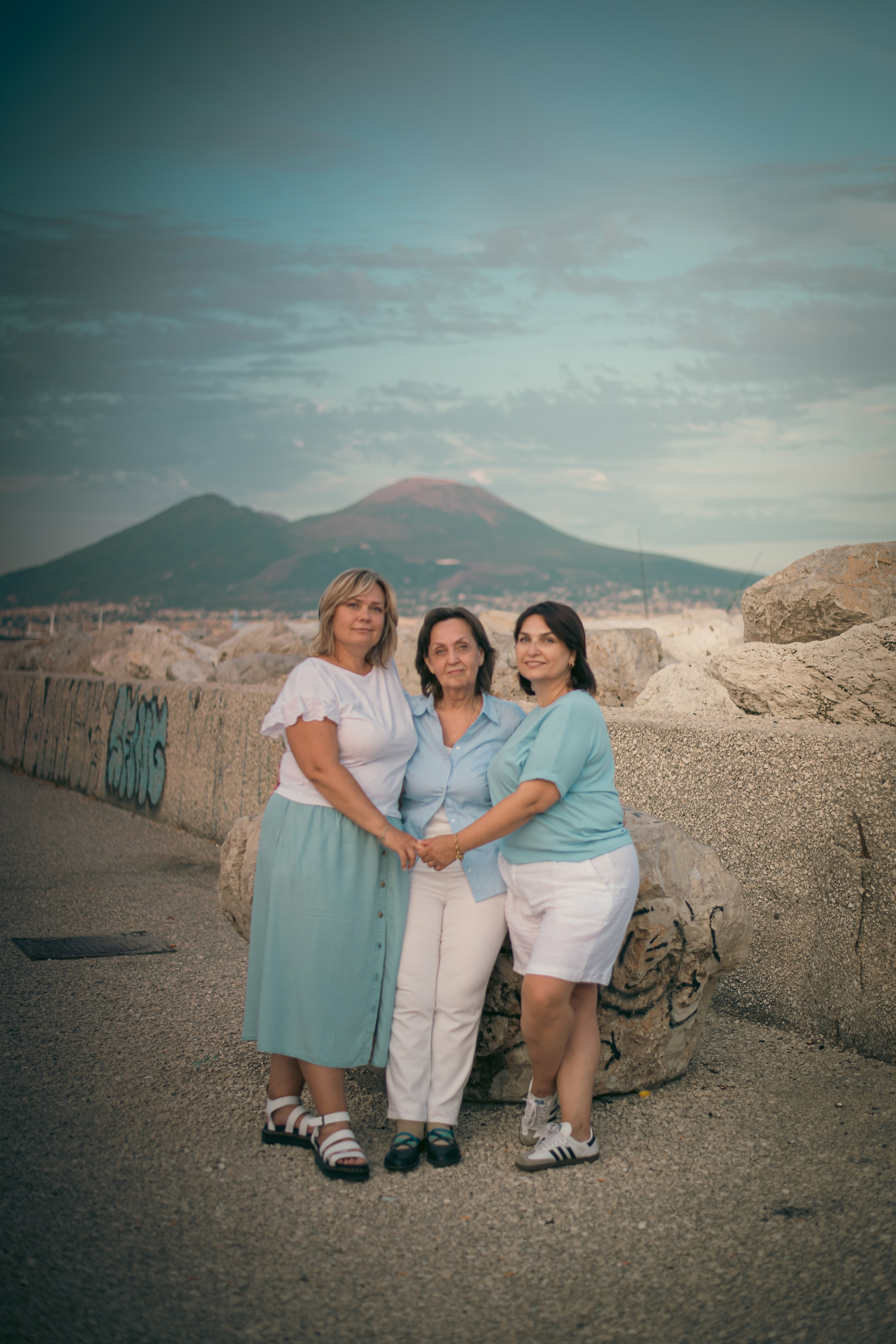 Семейная фотосессия для Катерины. Фотограф в Неаполе