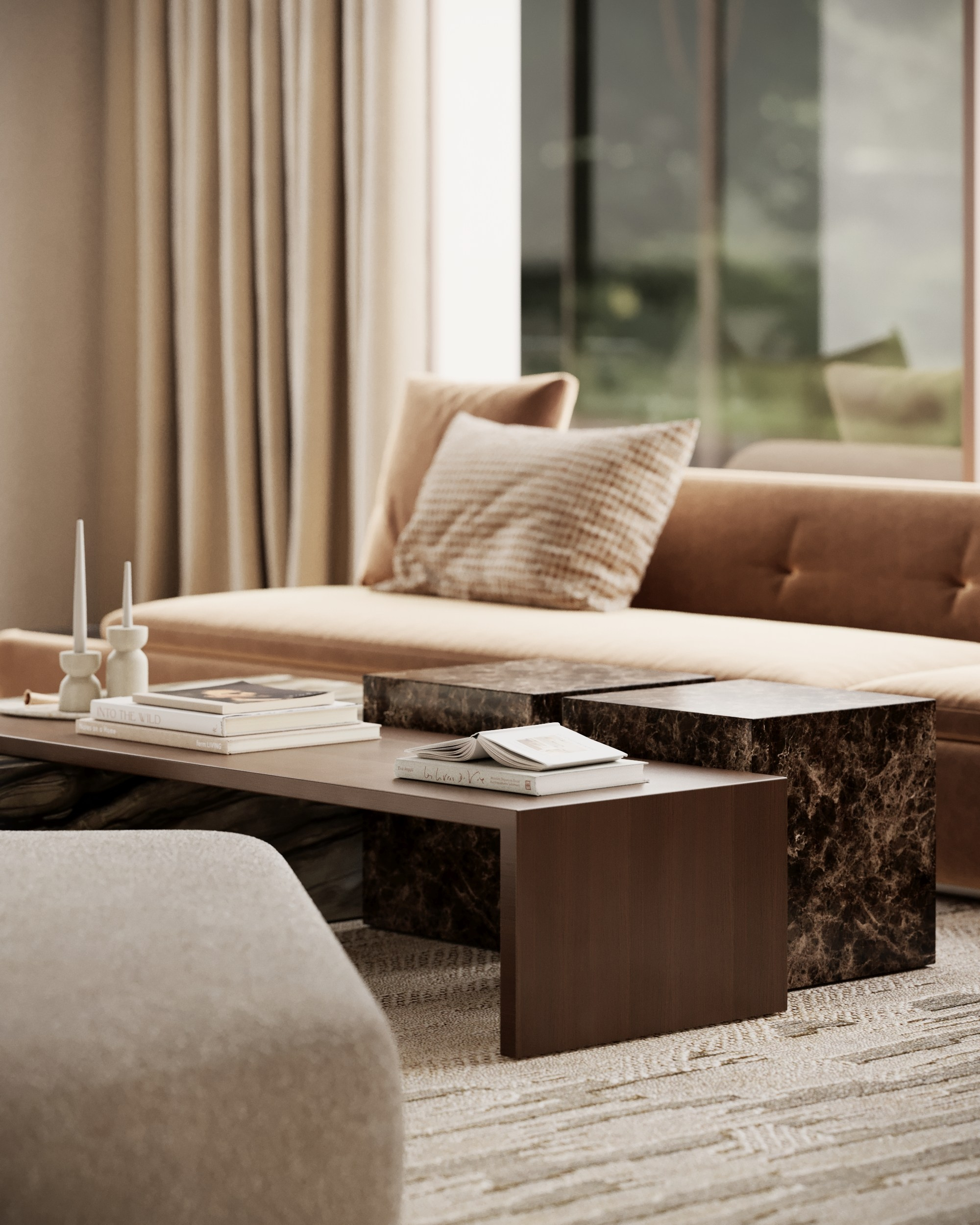 Villa in Dubai. Interior designer / visualizer Lisa Oputina